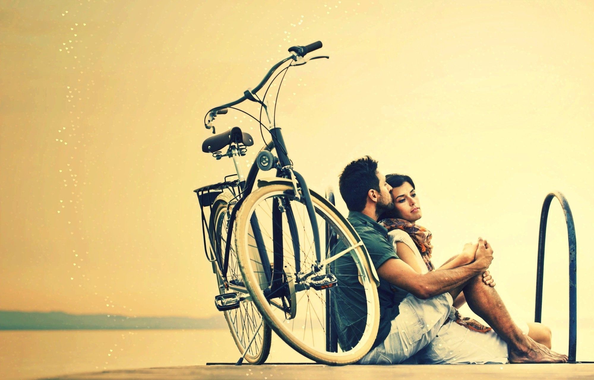Bike Couple Wallpapers Wallpaper Cave