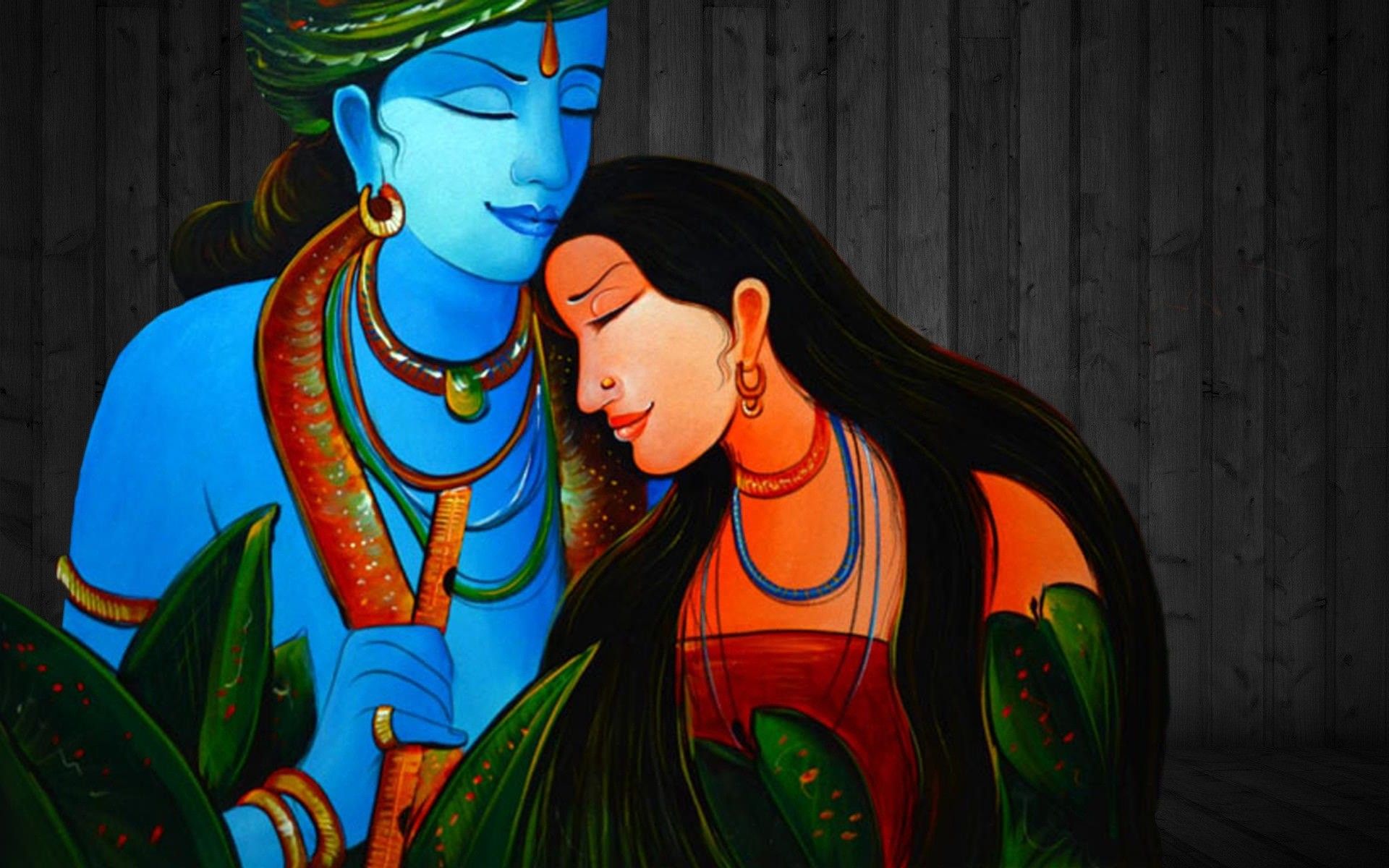 Cartoon Radha Krishna Wallpapers Wallpaper Cave