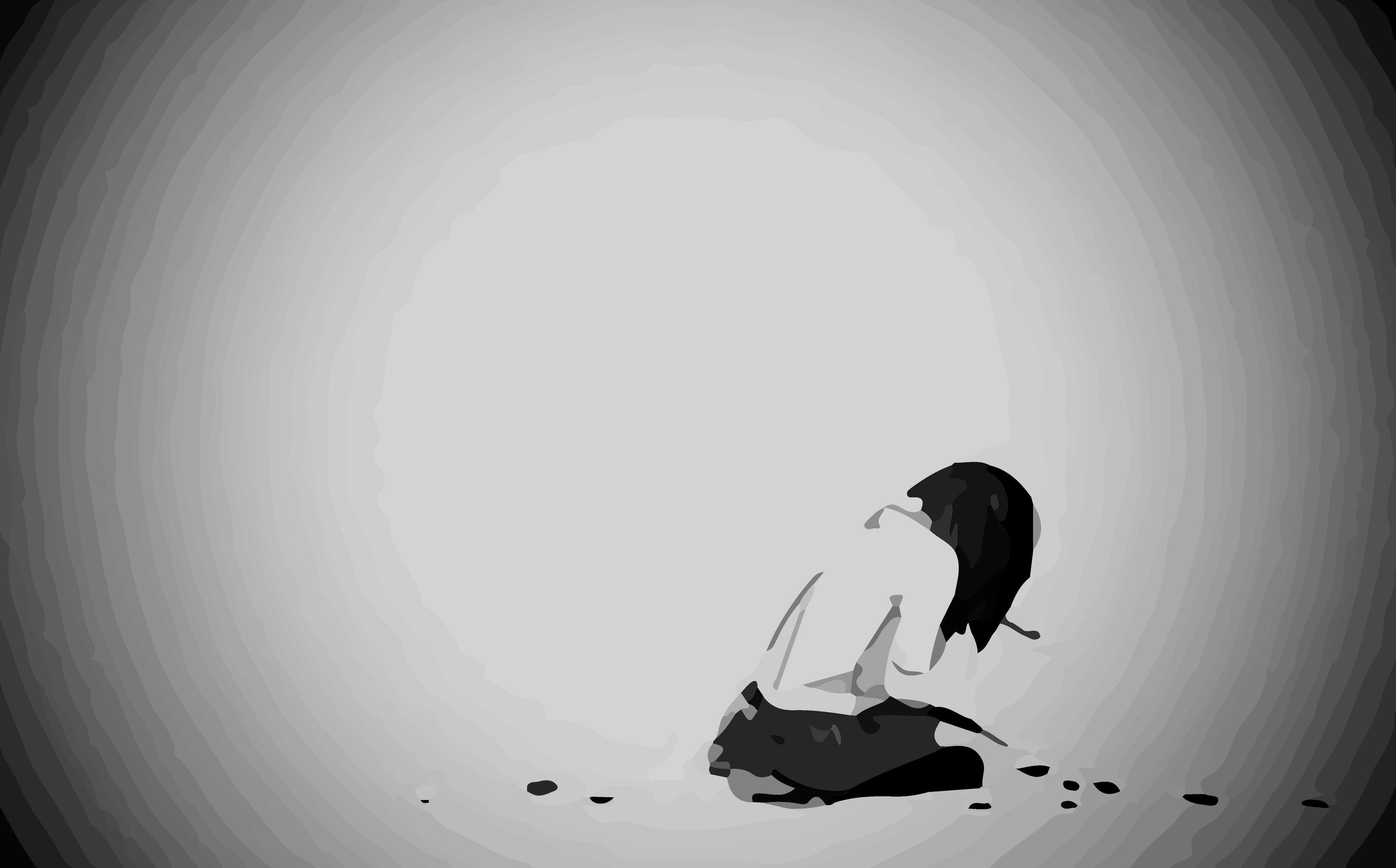 Sad Girl Cartoon Wallpapers Wallpaper Cave