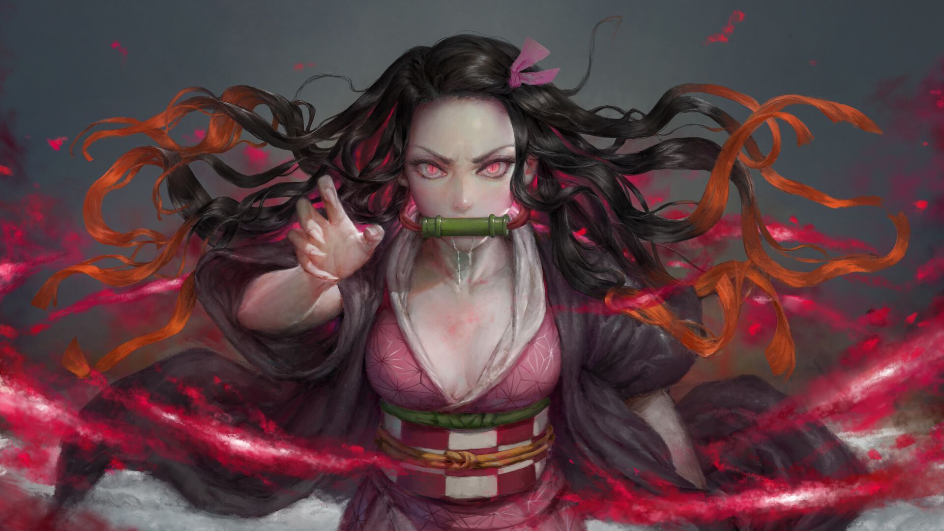 Nezuko Pc Wallpapers Wallpaper Cave