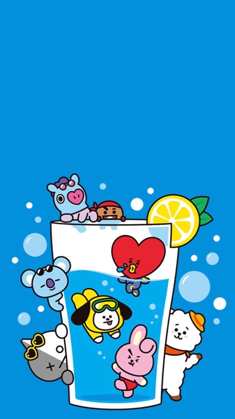 Bt21 Wallpaper Dont Touch My Phone