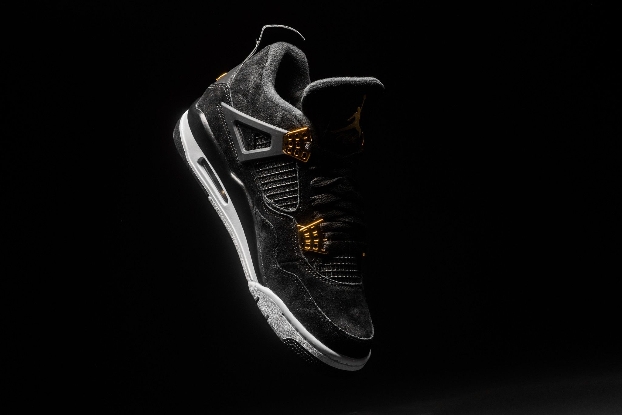 Black And Gold Jordans Wallpapers Wallpaper Cave