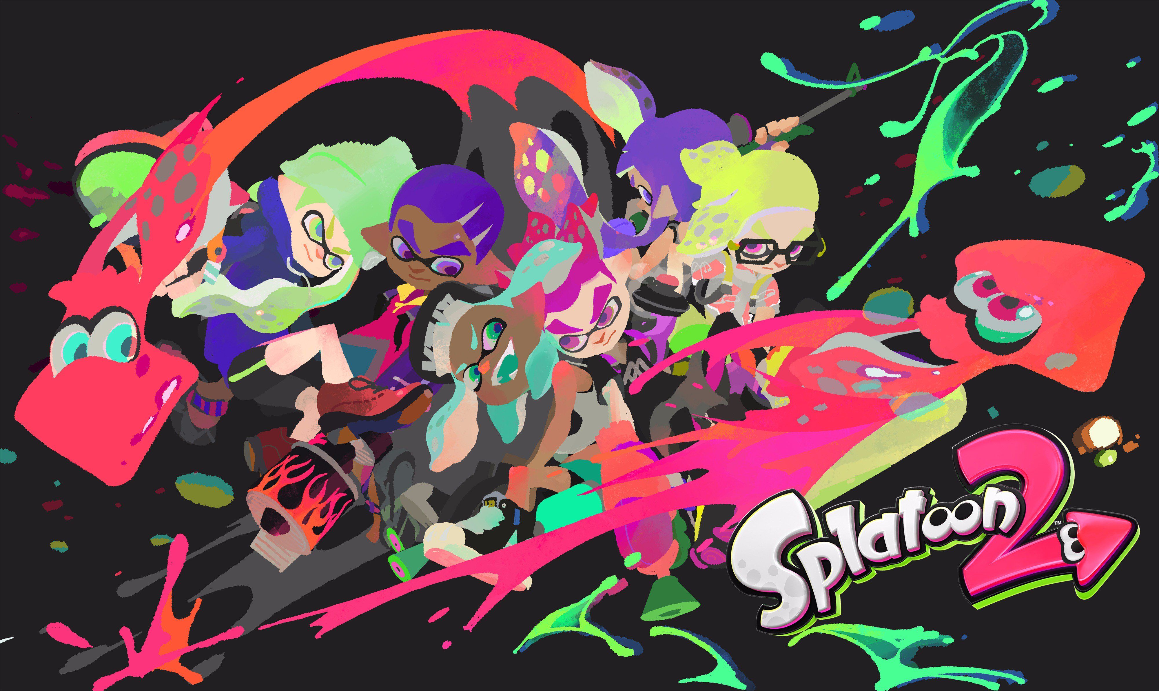 Splatoon Desktop Wallpapers Wallpaper Cave