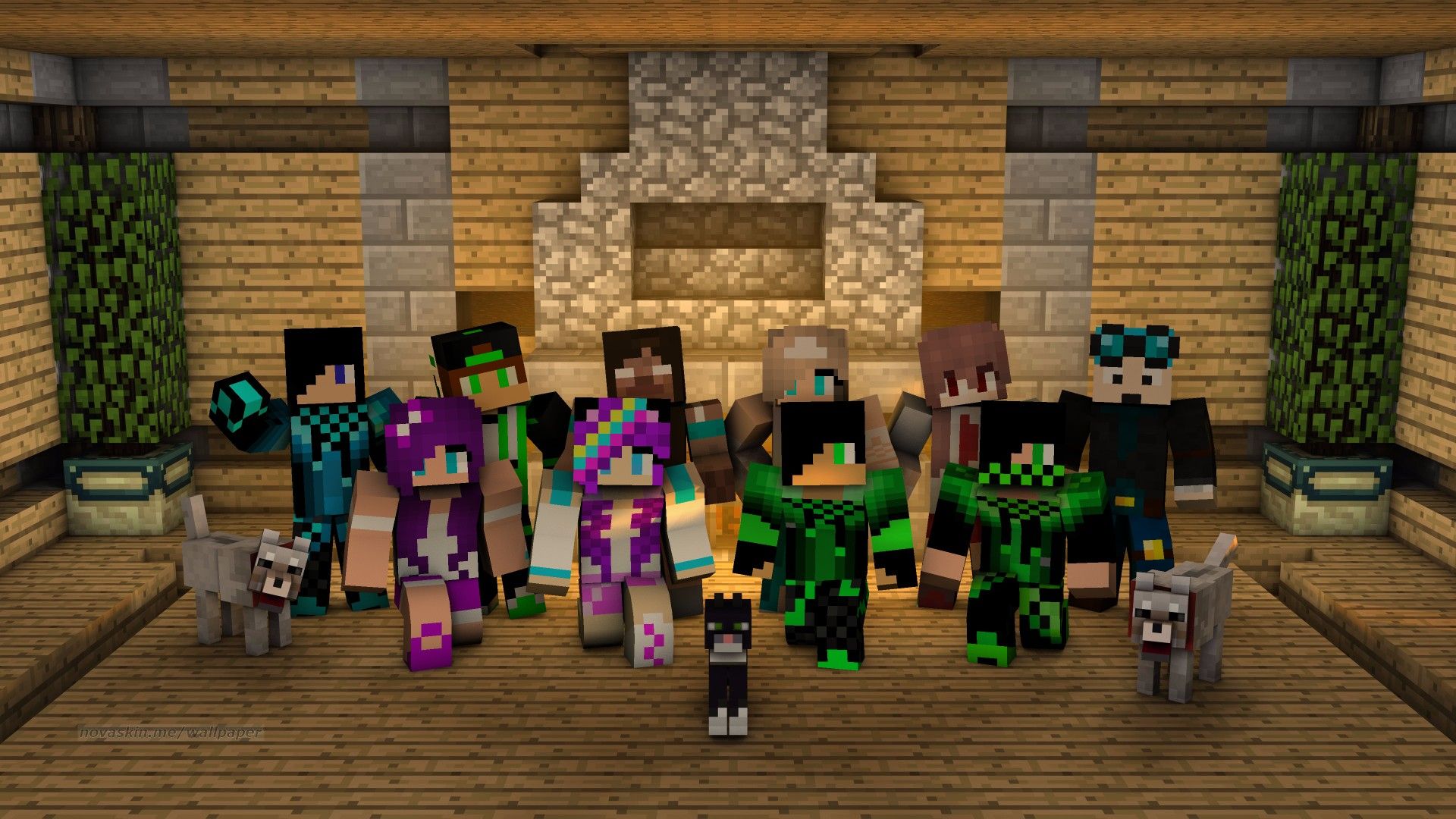 GTA 5 Minecraft Skins Wallpapers Wallpaper Cave