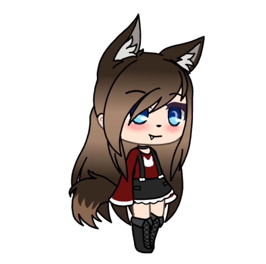 Gacha Life Cute Girl Wolf Wallpapers Wallpaper Cave