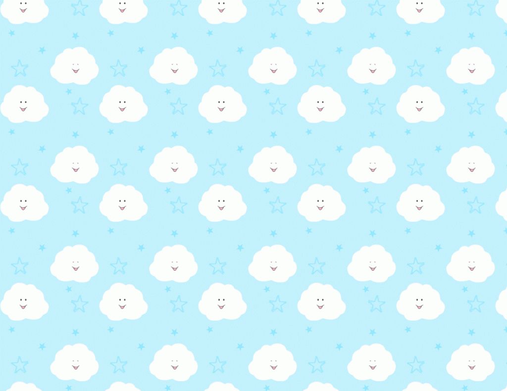 Cute Light Blue Kawaii Wallpapers Wallpaper Cave