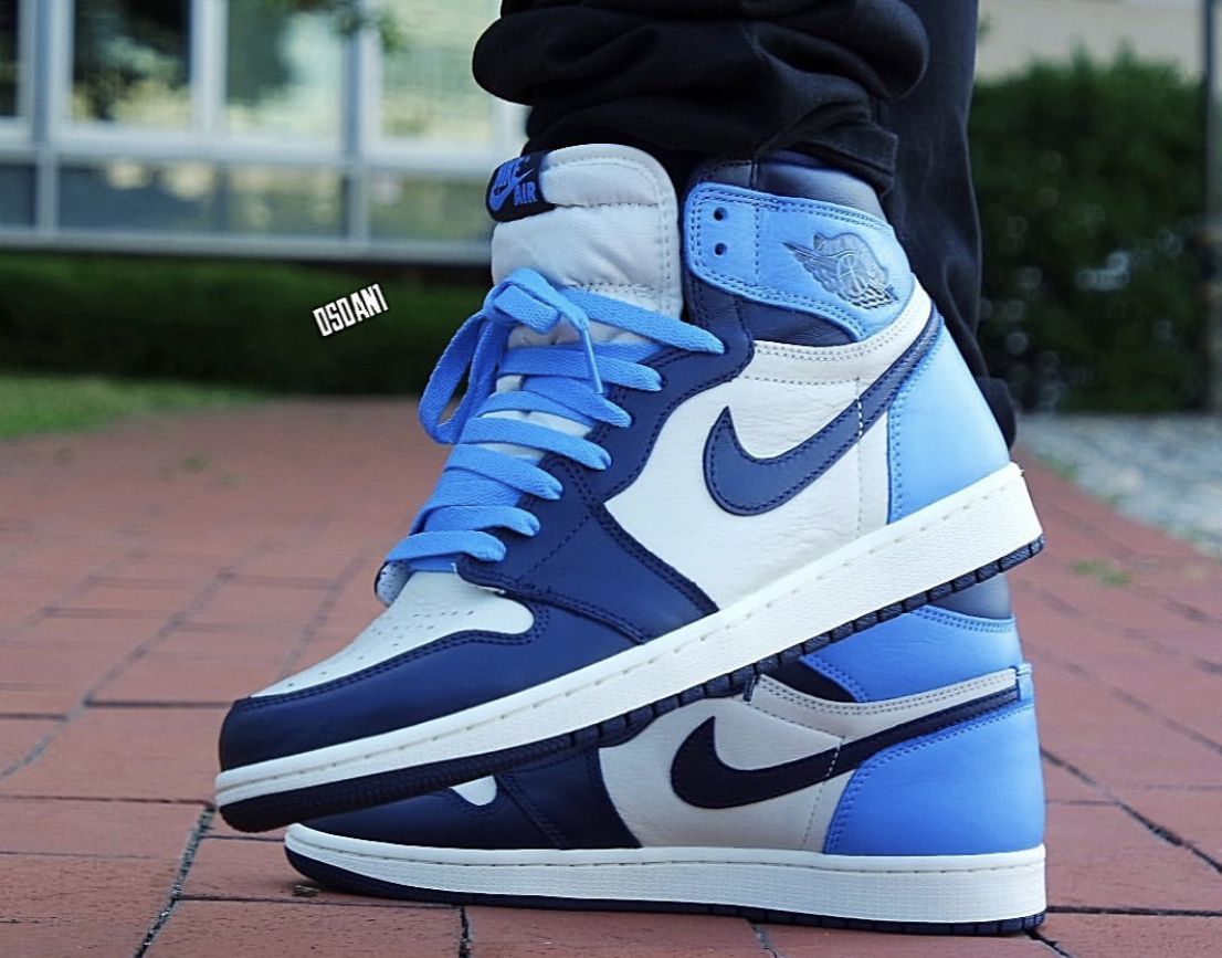 Jordan 1 Wallpaper Blue Nike Air Jordan 1 Neon Sign Retro UNC