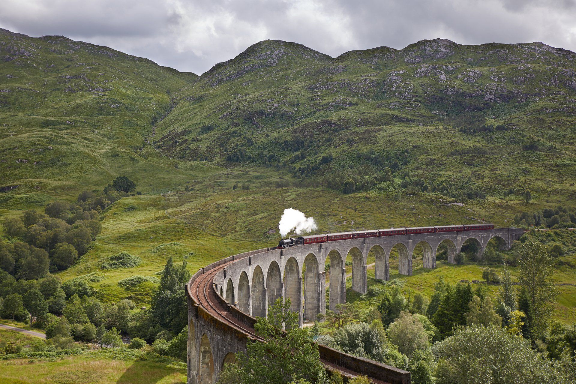 Mobile Glenfinnan Viaduct Wallpapers Wallpaper Cave