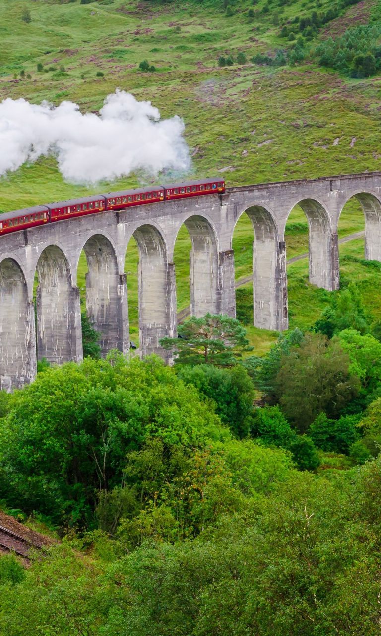Mobile Glenfinnan Viaduct Wallpapers Wallpaper Cave
