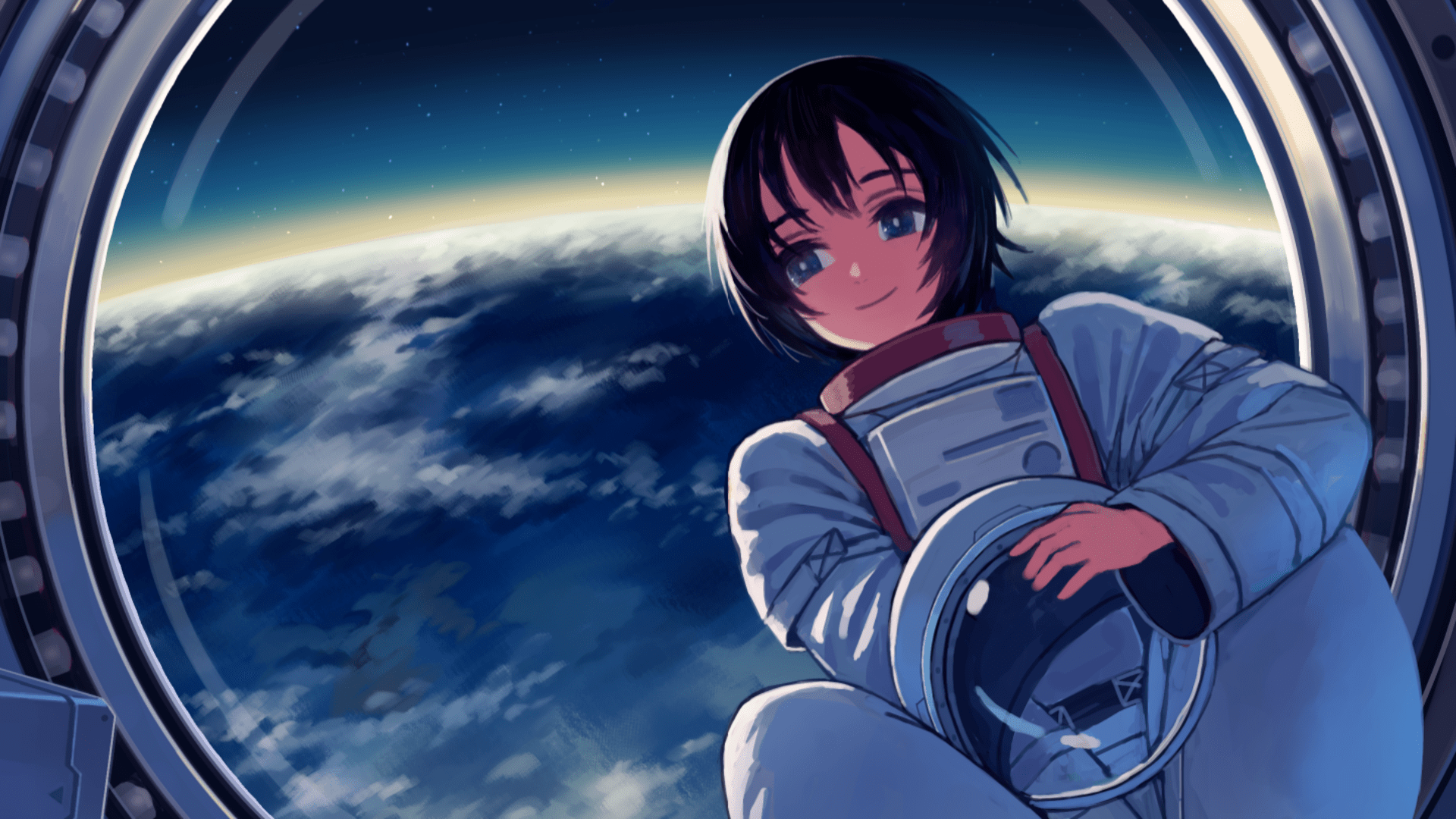 Astronaut Space Screensaver Anime Wallpapers Wallpaper Cave