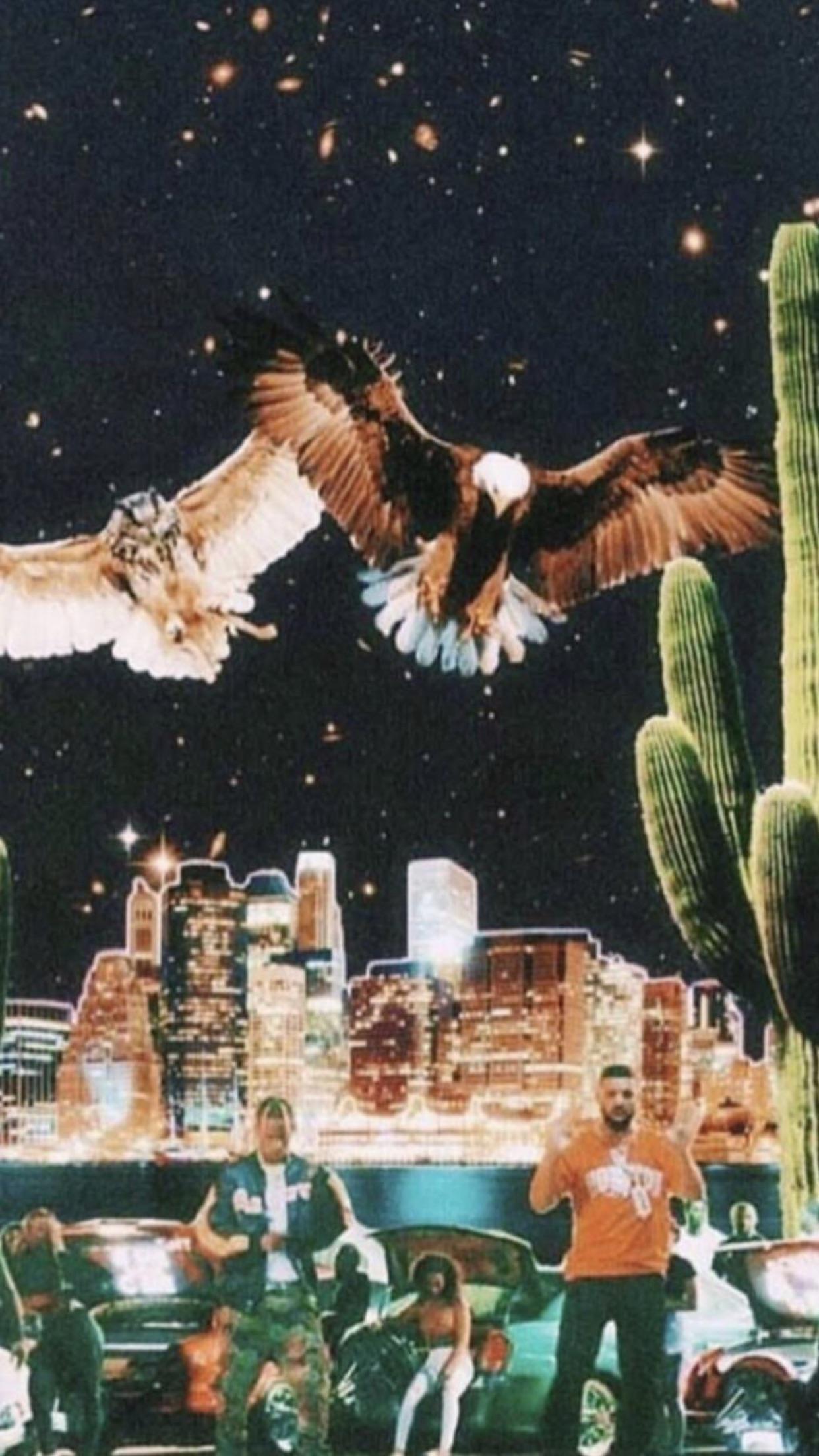 Drake And Travis Scott Wallpapers Wallpaper Cave