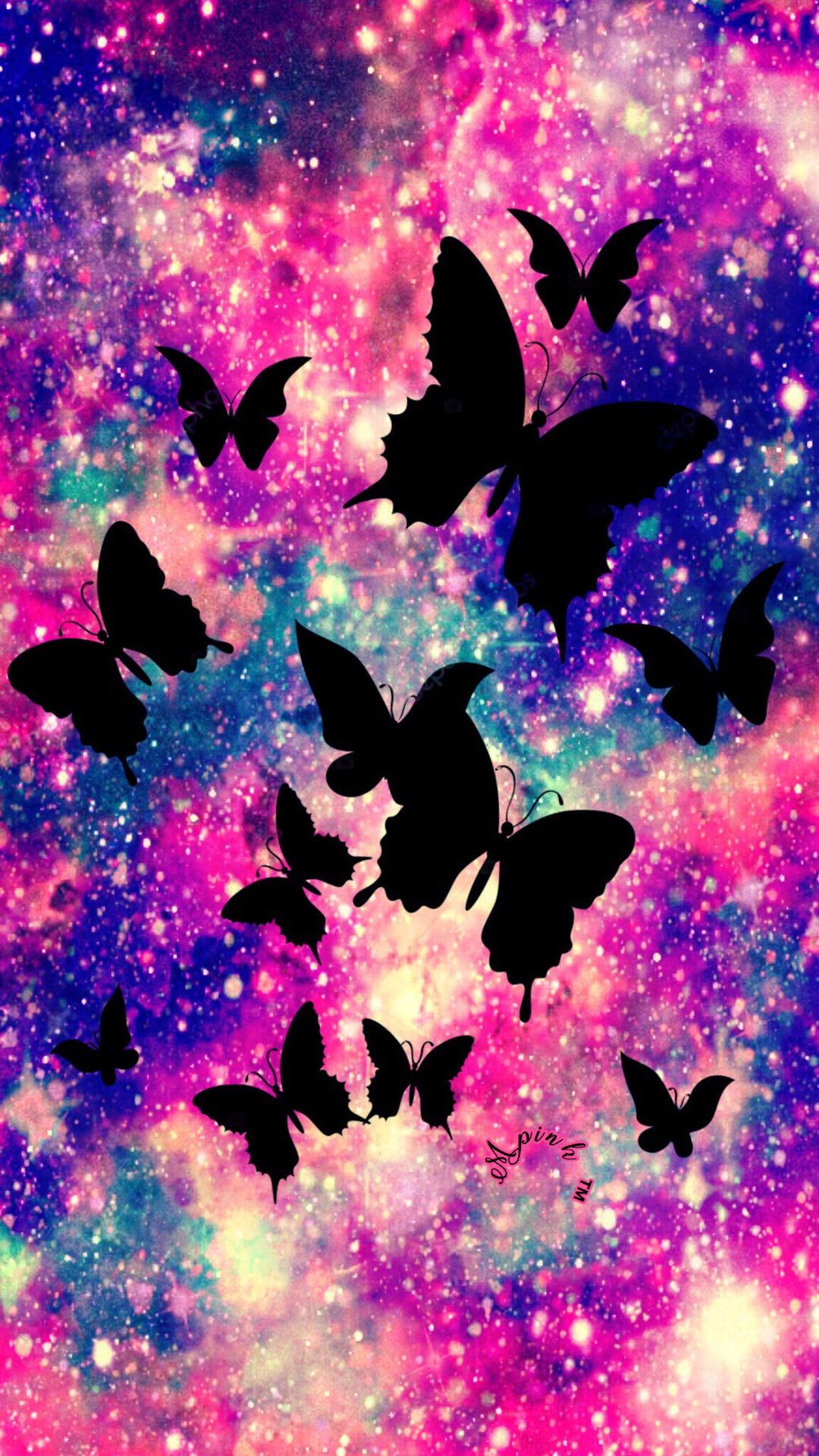 Galaxy Butterfly Wallpapers Wallpaper Cave