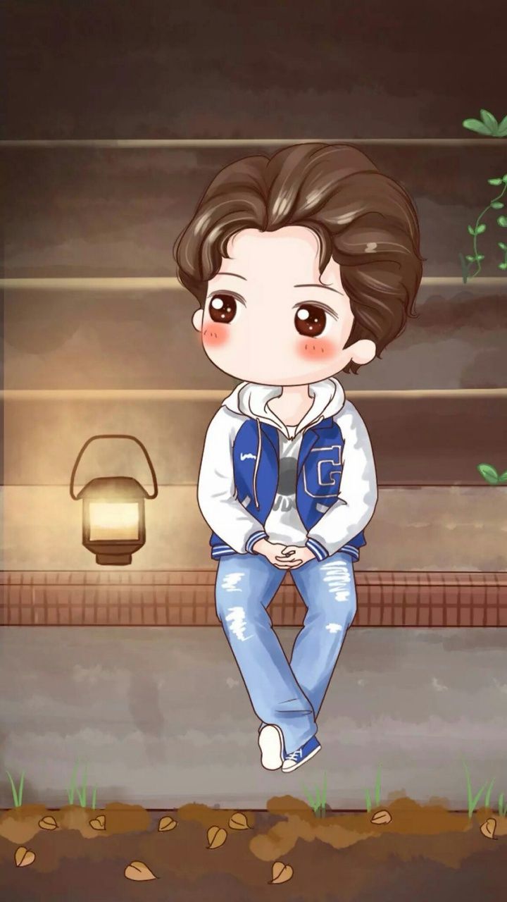 Cute Cartoon Boy Wallpapers Wallpaper Cave