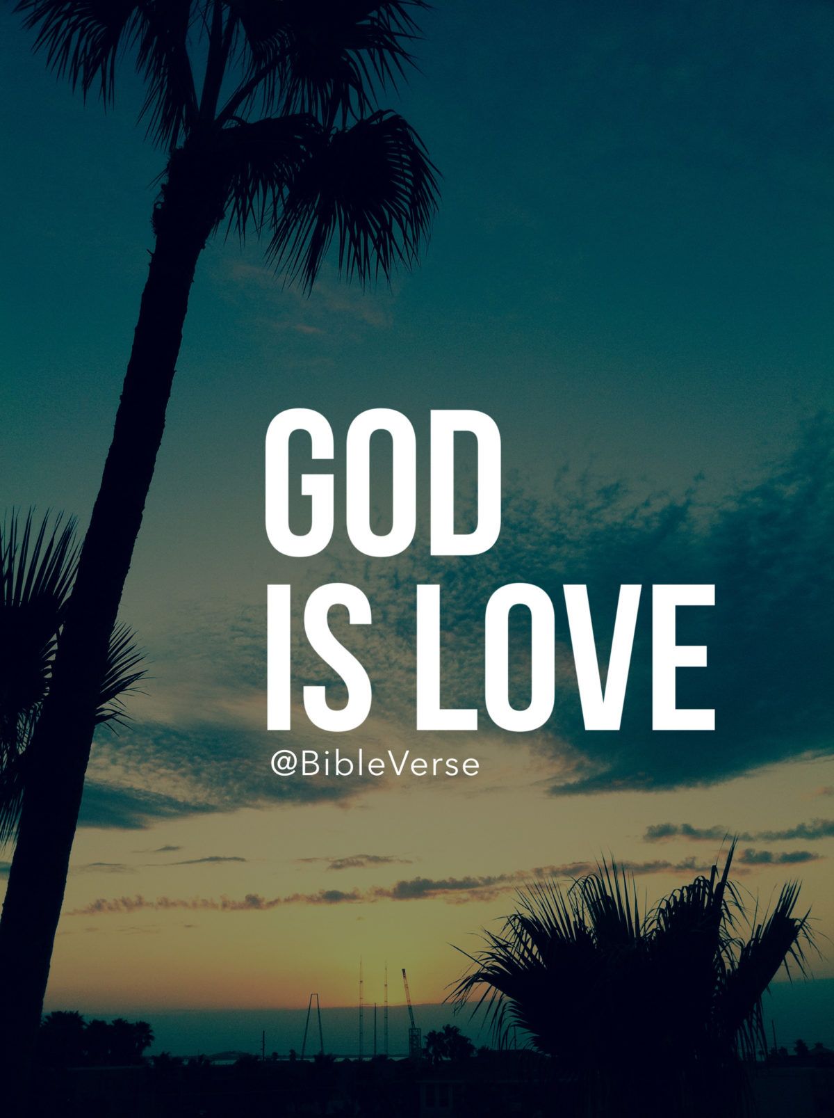 God Is Love Iphone Wallpaper