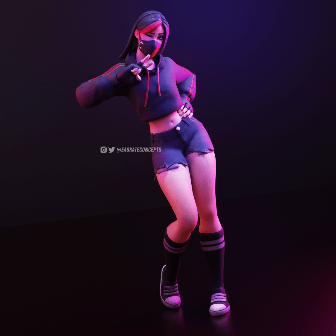 Fortnite Aesthetic Girl Skin Wallpapers Wallpaper Cave