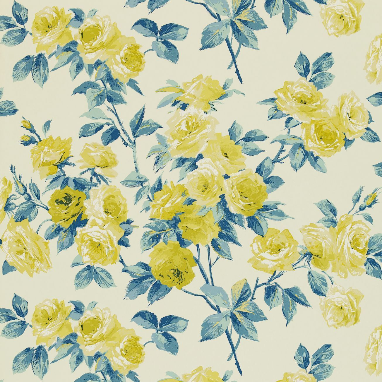 Light Cream Yellow Floral Vintage Wallpapers Wallpaper Cave