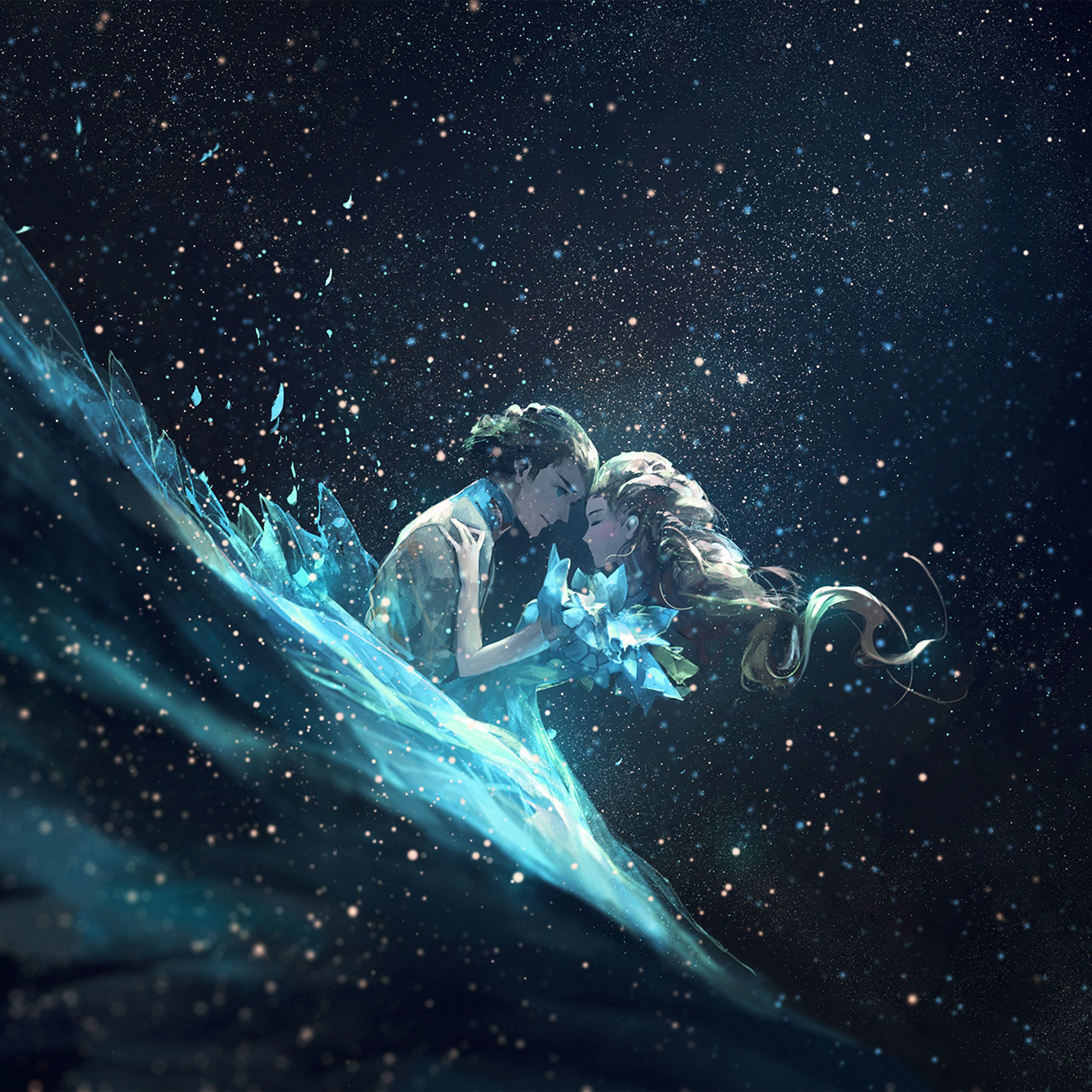 Galaxy Girl Anime Wallpapers Wallpaper Cave