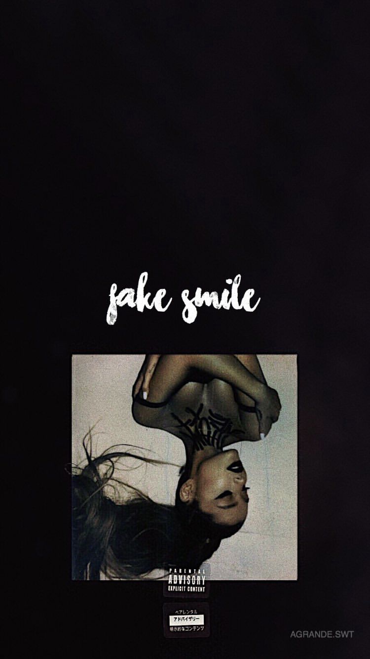 Ariana Grande Fake Smile Wallpapers Wallpaper Cave