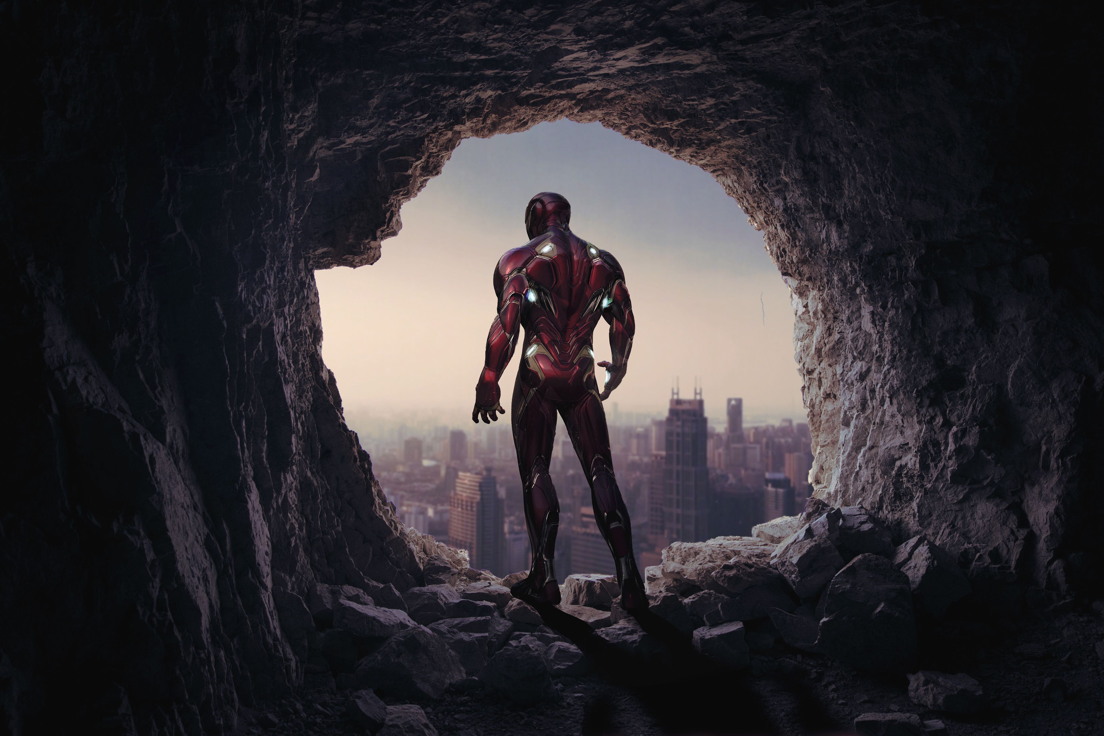 Avengers Dark Wallpapers Wallpaper Cave