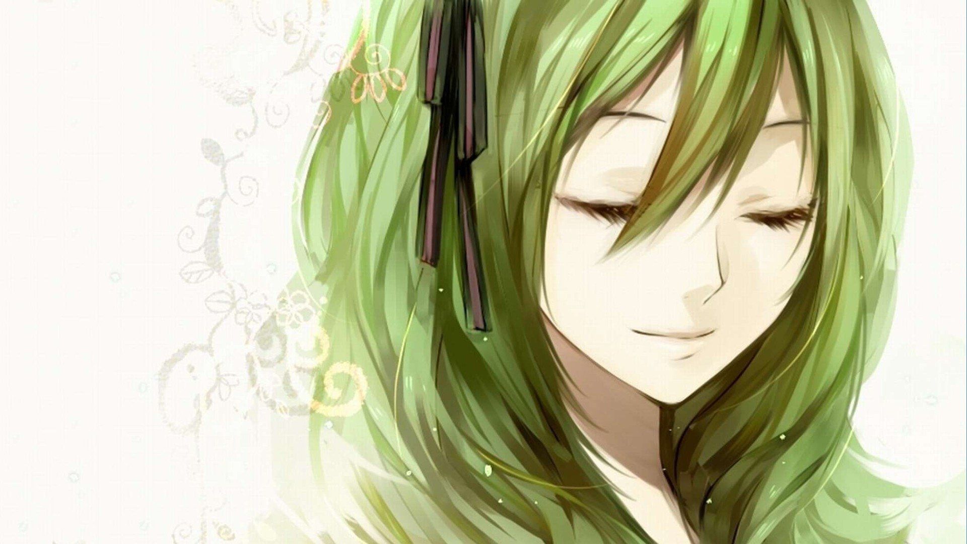 Anime Girl Green HD Wallpapers Wallpaper Cave