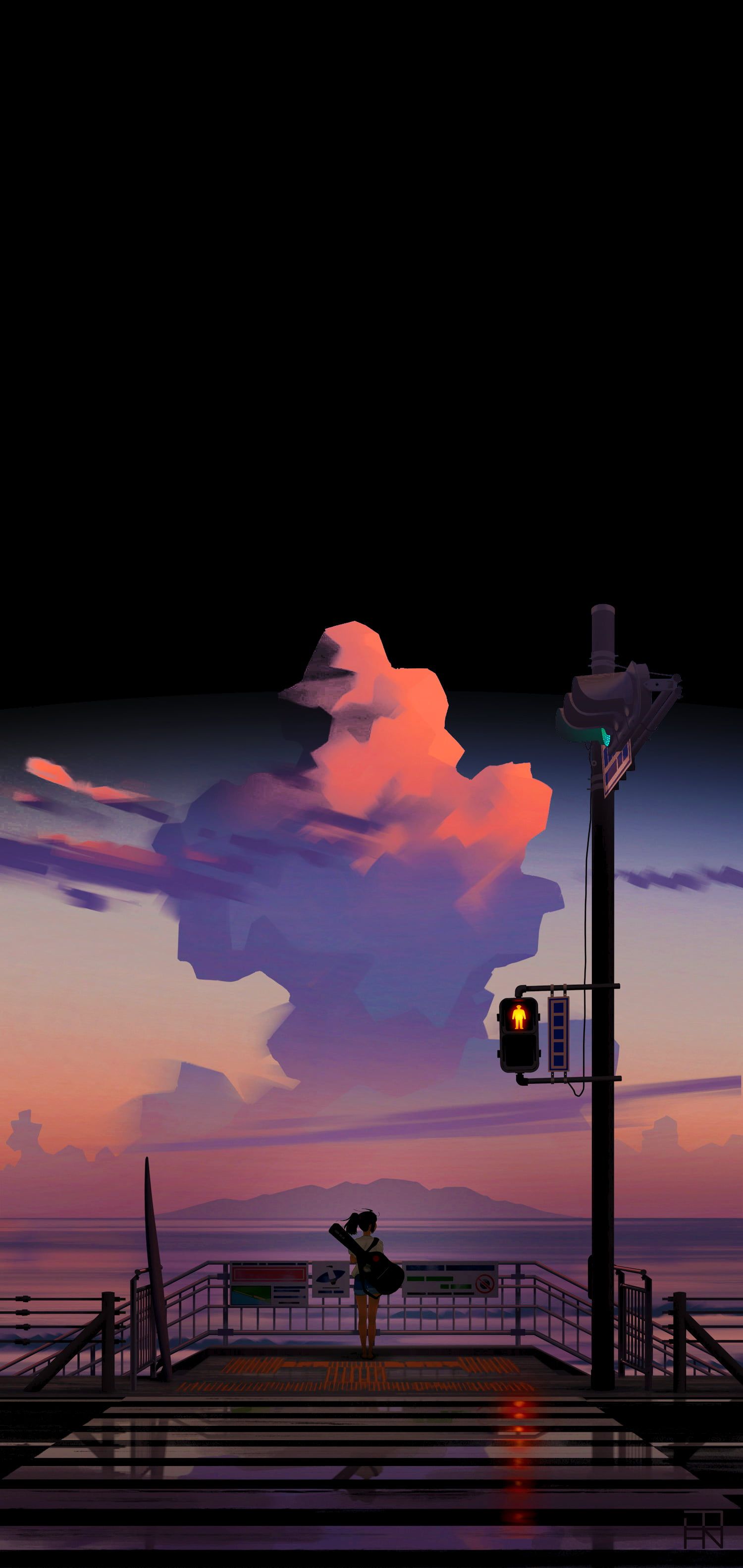 Anime Aesthetics Sunset Ps4 Wallpapers Wallpaper Cave