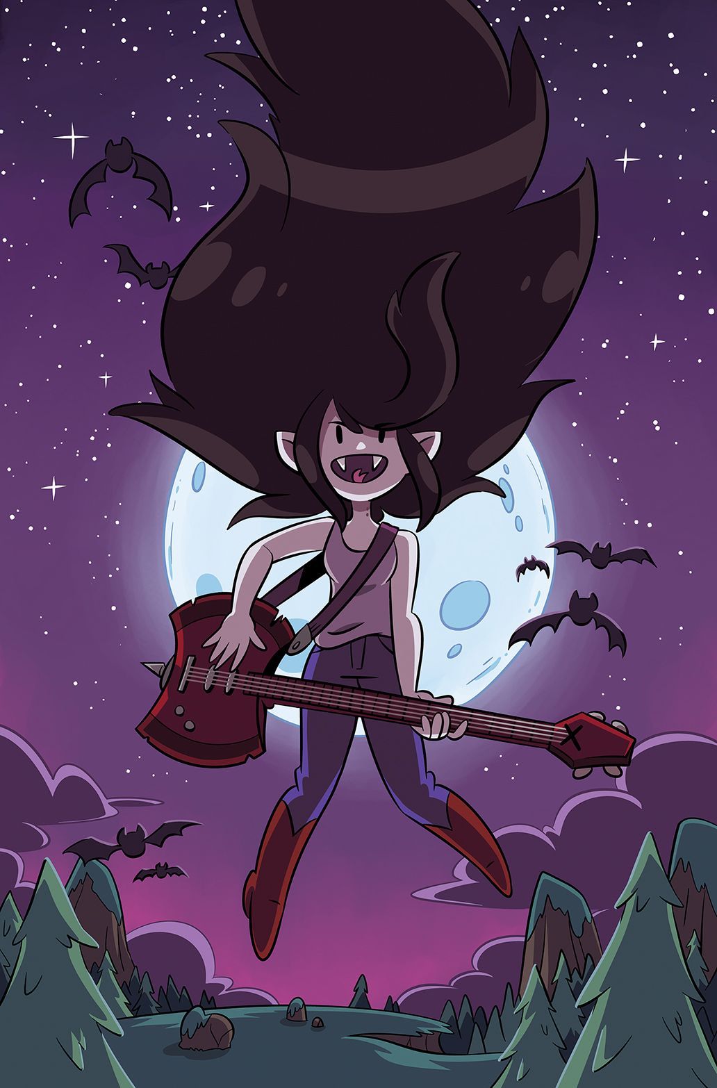 Adventure Time Marceline Anime Wallpapers Wallpaper Cave