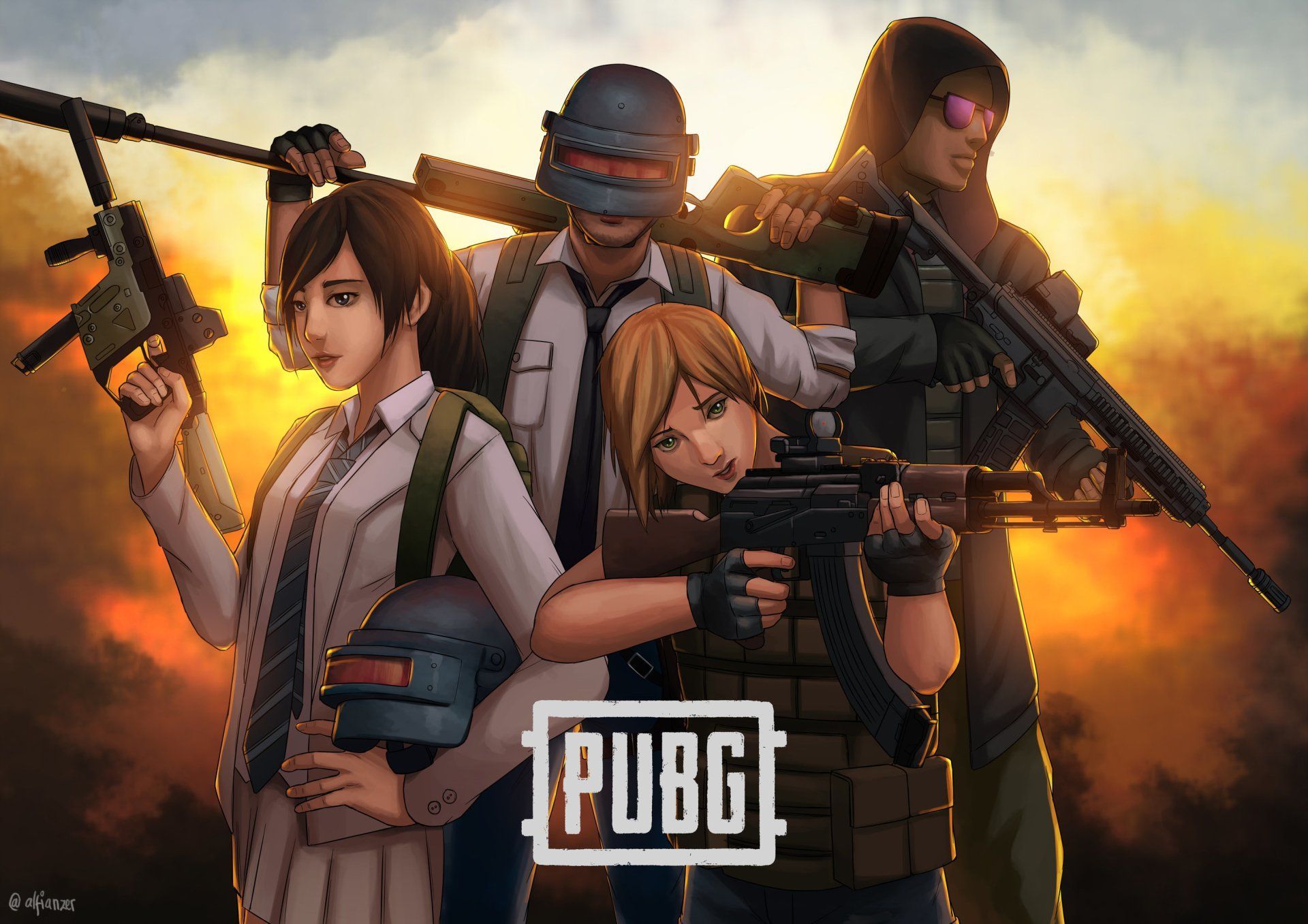 Anime PUBG HD Wallpapers Wallpaper Cave(03)