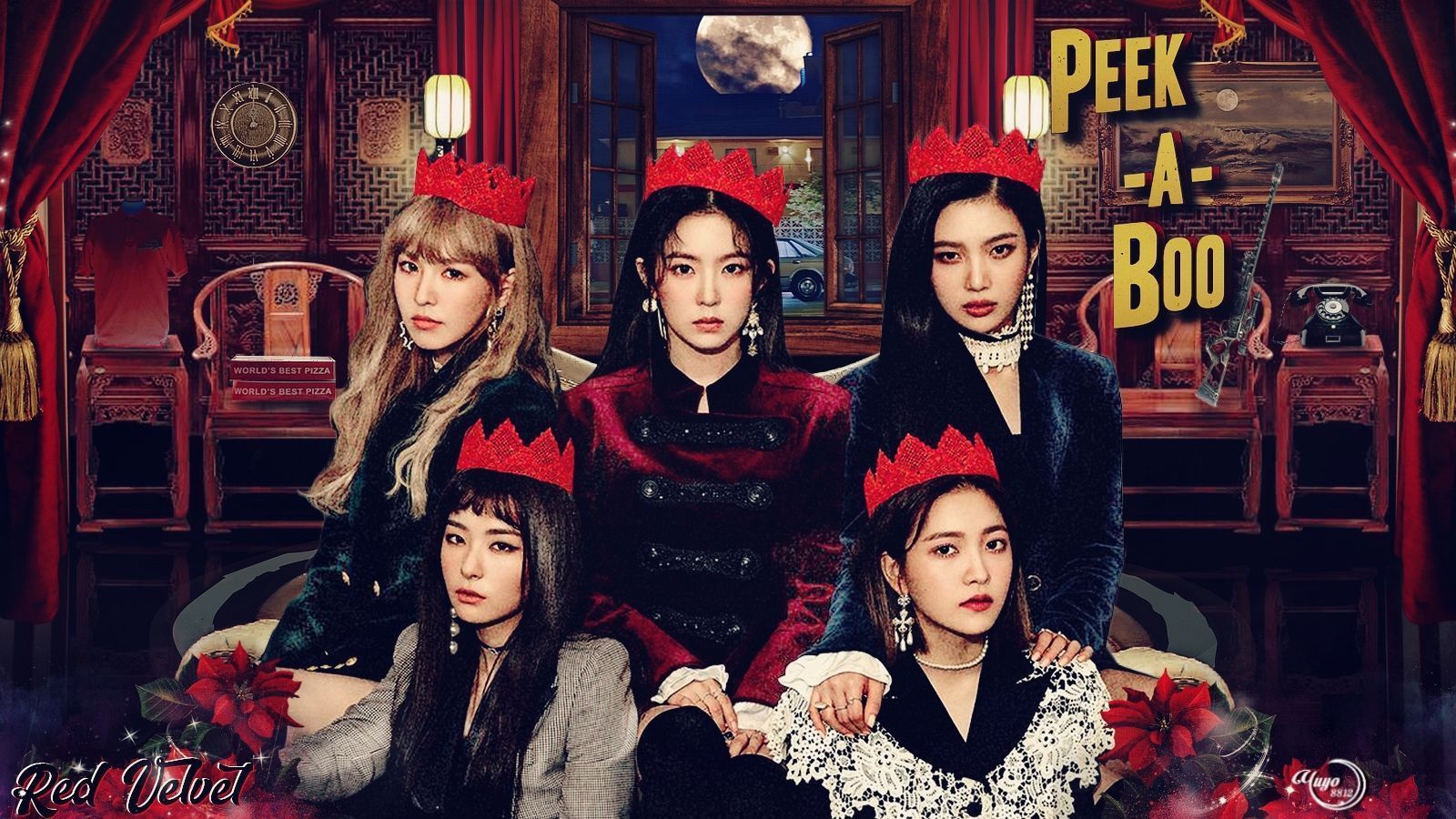 Red Velvet Bad Boy Desktop Wallpapers Wallpaper Cave