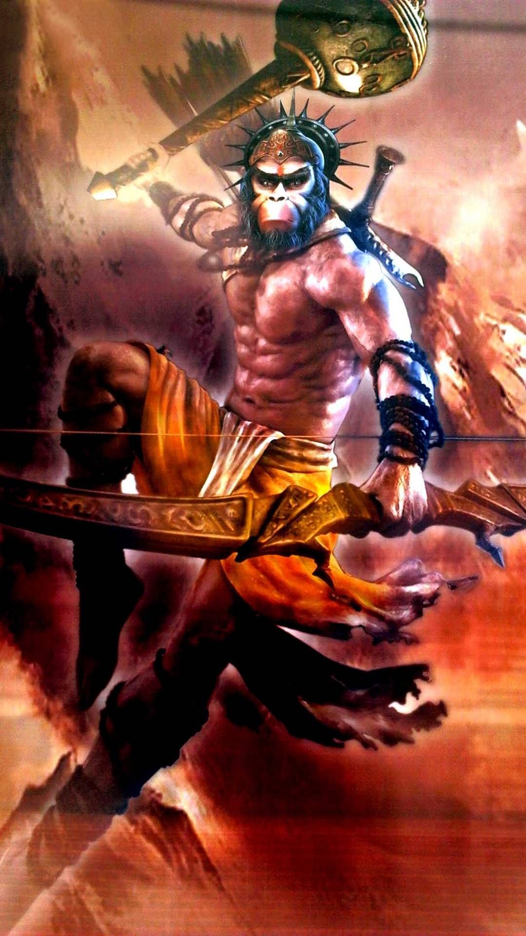 Awesome Hanuman iPhone Wallpapers Wallpaper Cave
