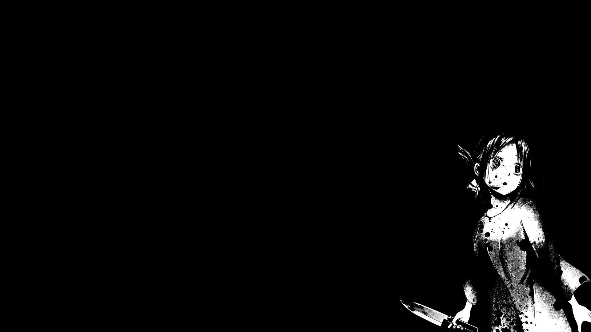 Manga Black And White Wallpapers Wallpaper Cave