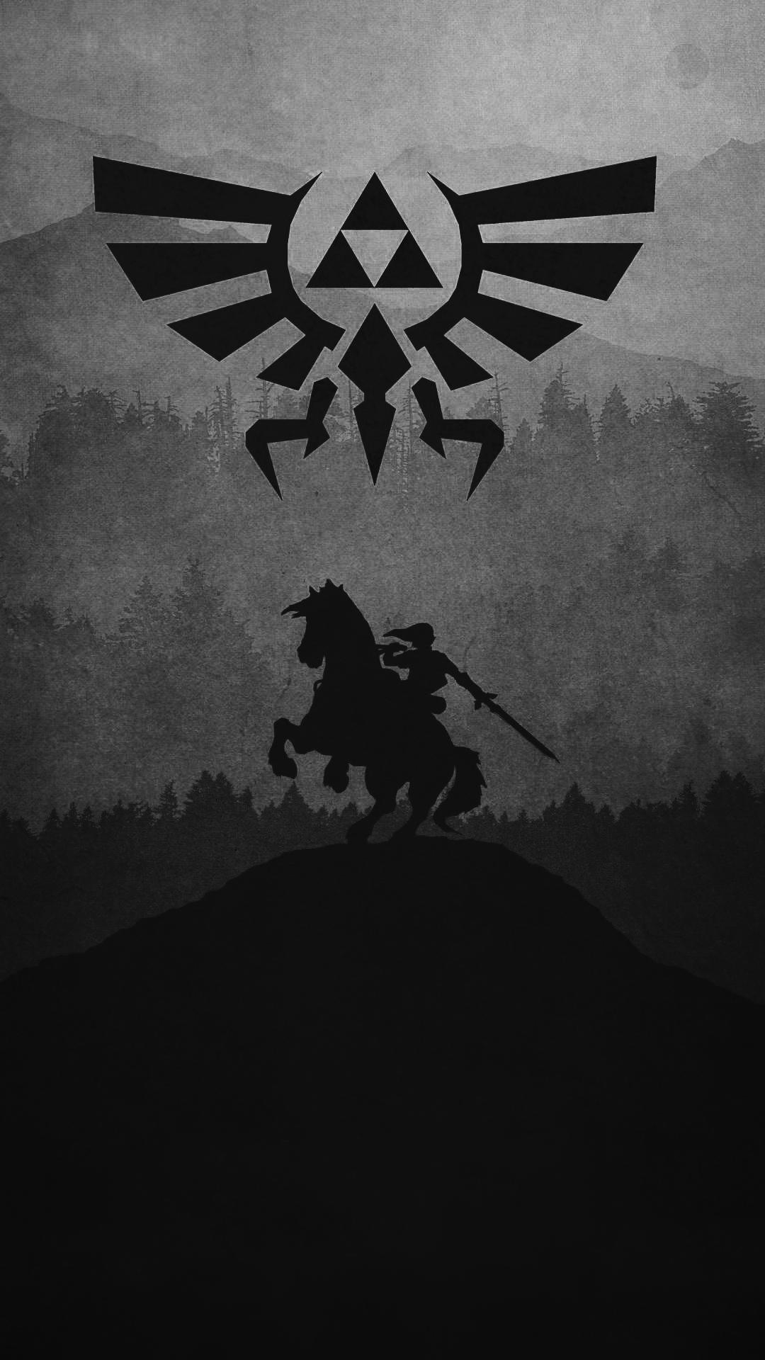 Phone Zelda Dark Wallpapers Wallpaper Cave