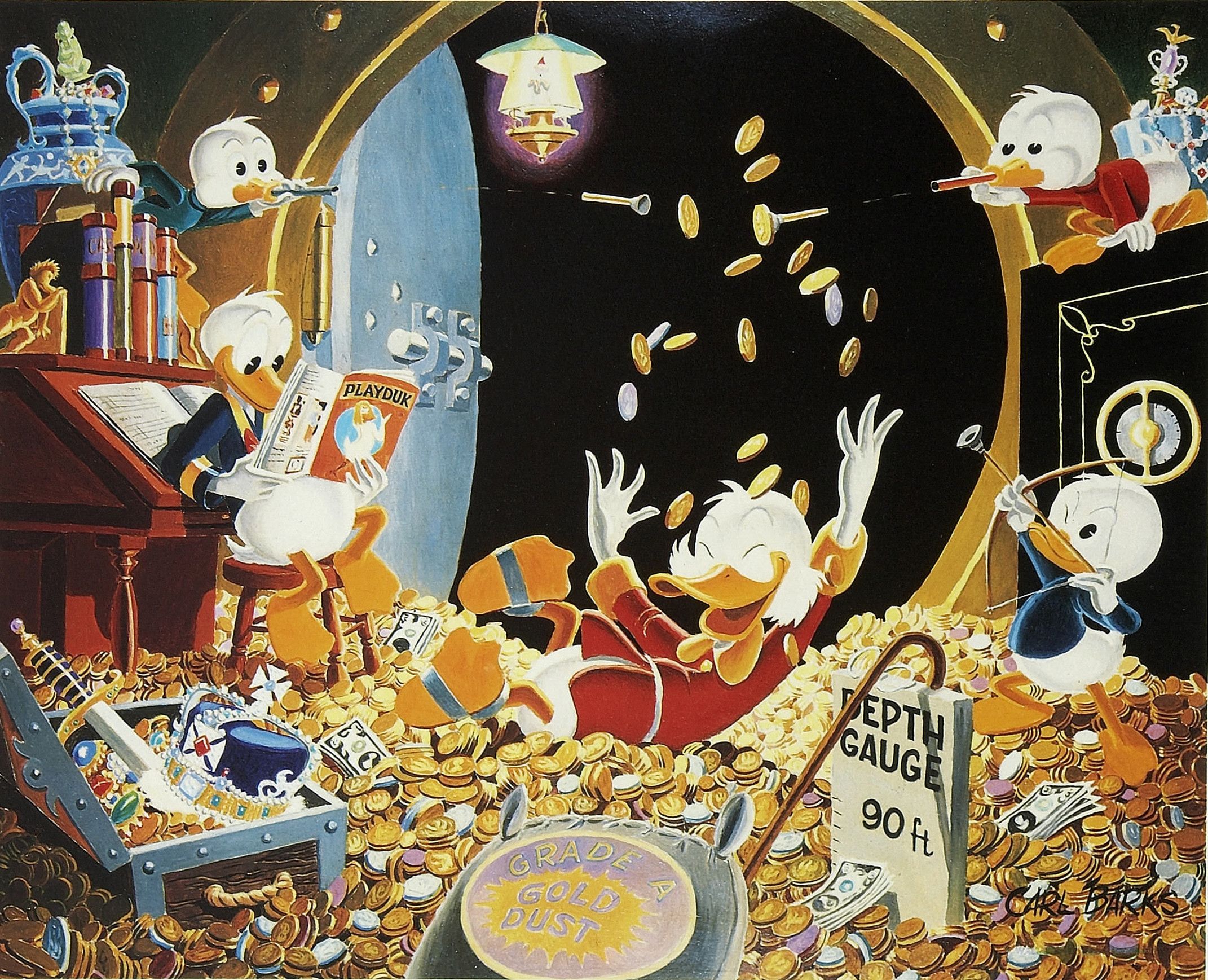 Desktop Rich Donald Duck Wallpapers Wallpaper Cave