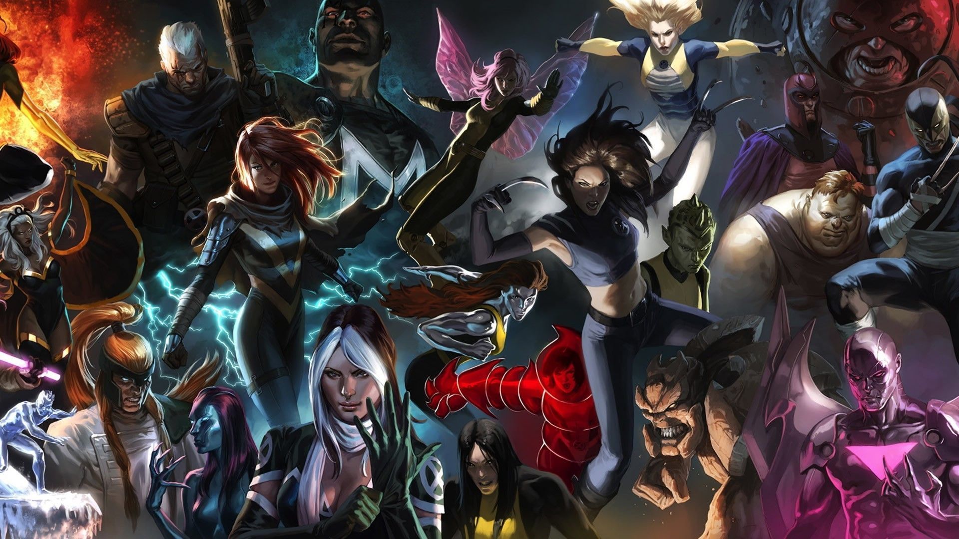 X Men Computer Wallpapers Wallpaper Cave