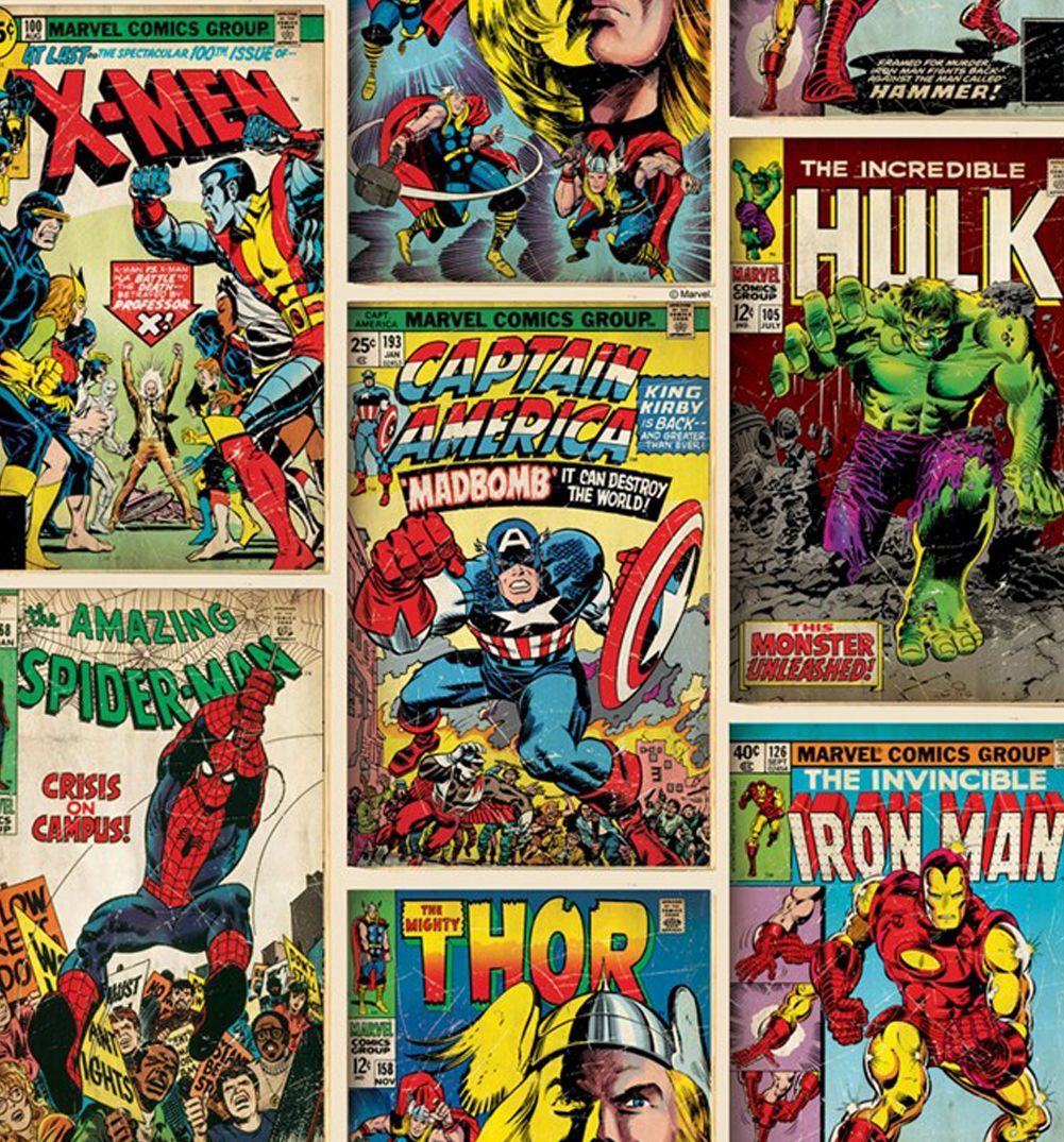 Vintage Marvel Comics Wallpapers Wallpaper Cave
