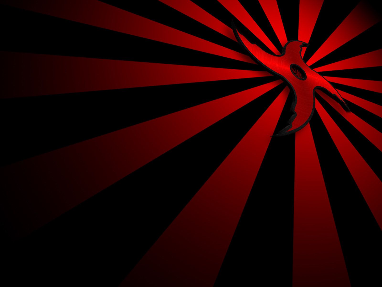 Red And Black Ninja Stars Wallpapers Wallpaper Cave