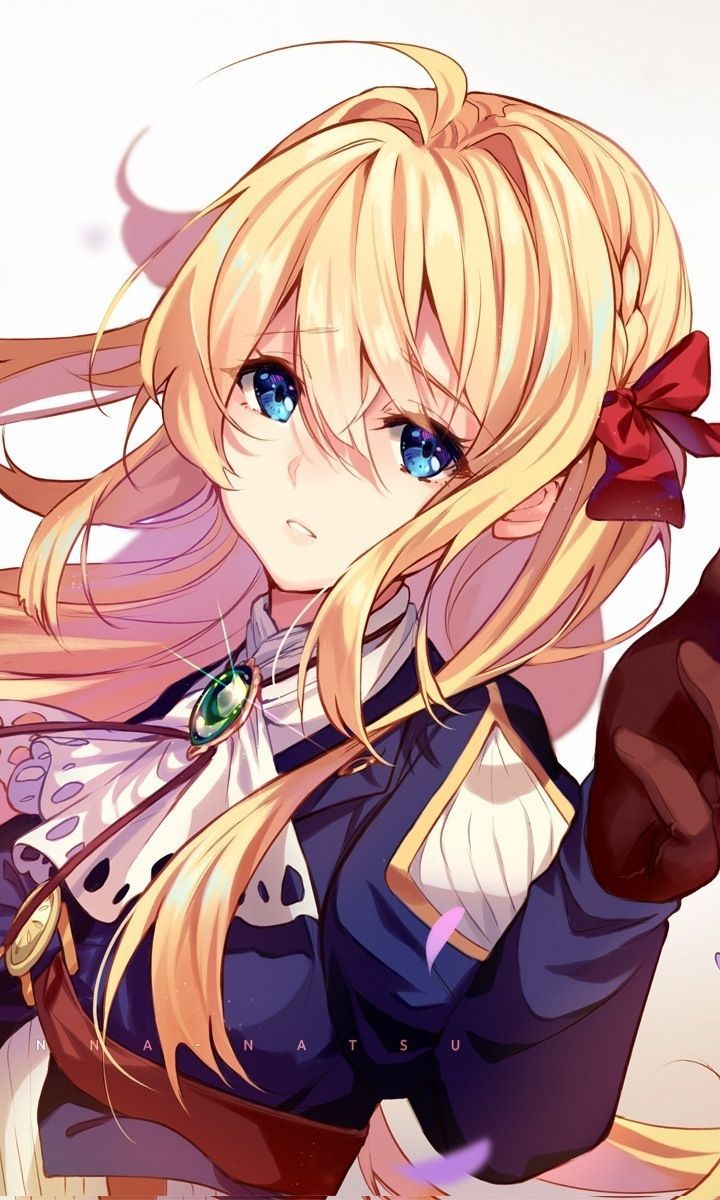 Blonde Anime Girl Wallpapers Wallpaper Cave