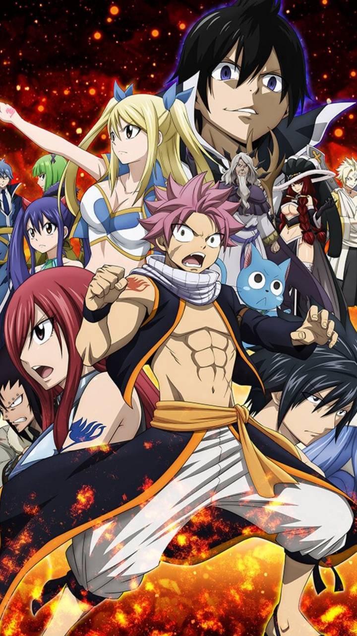 Fairy Tail 4k Phone Wallpapers Wallpaper Cave