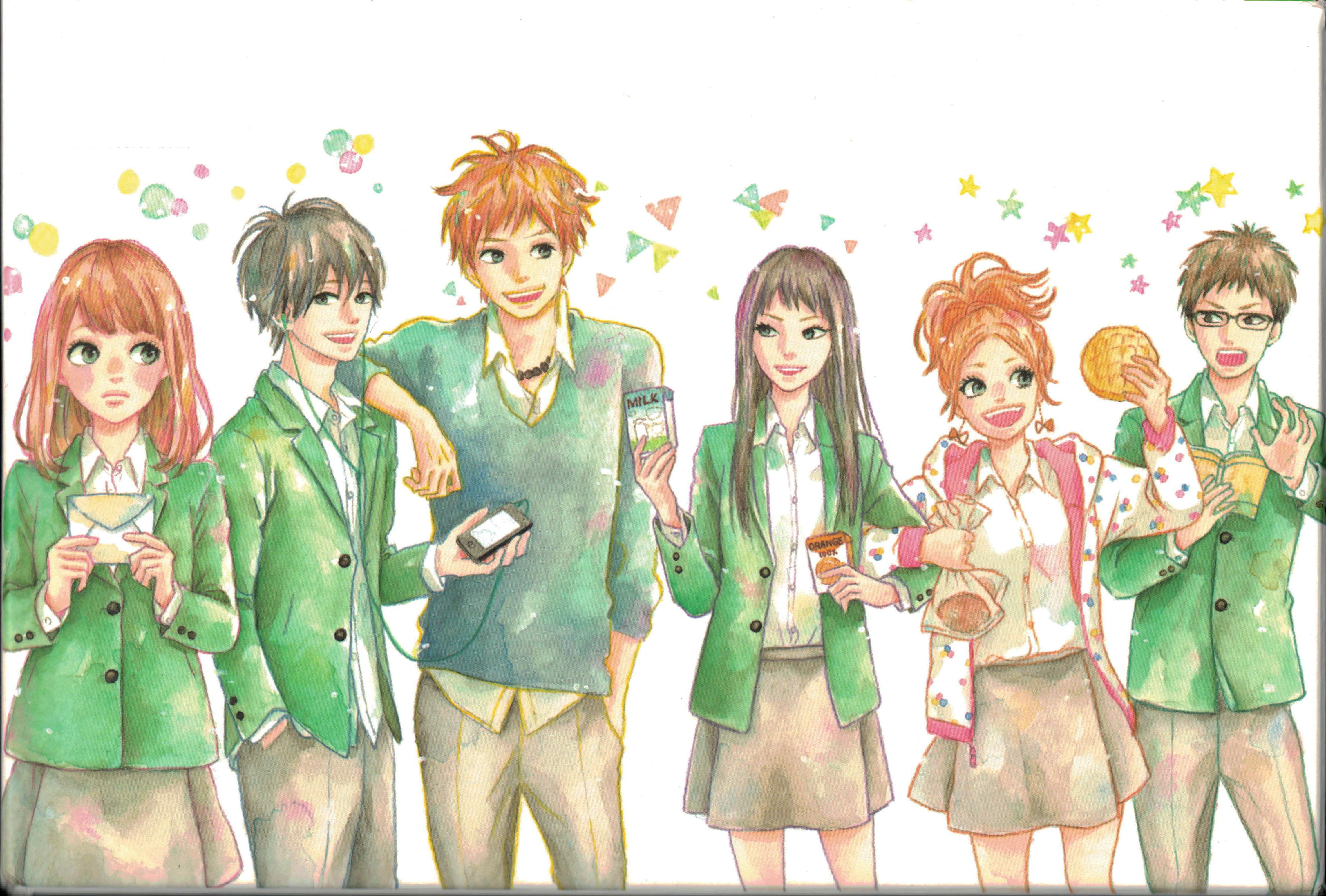 Anime Orange Wallpapers Wallpaper Cave