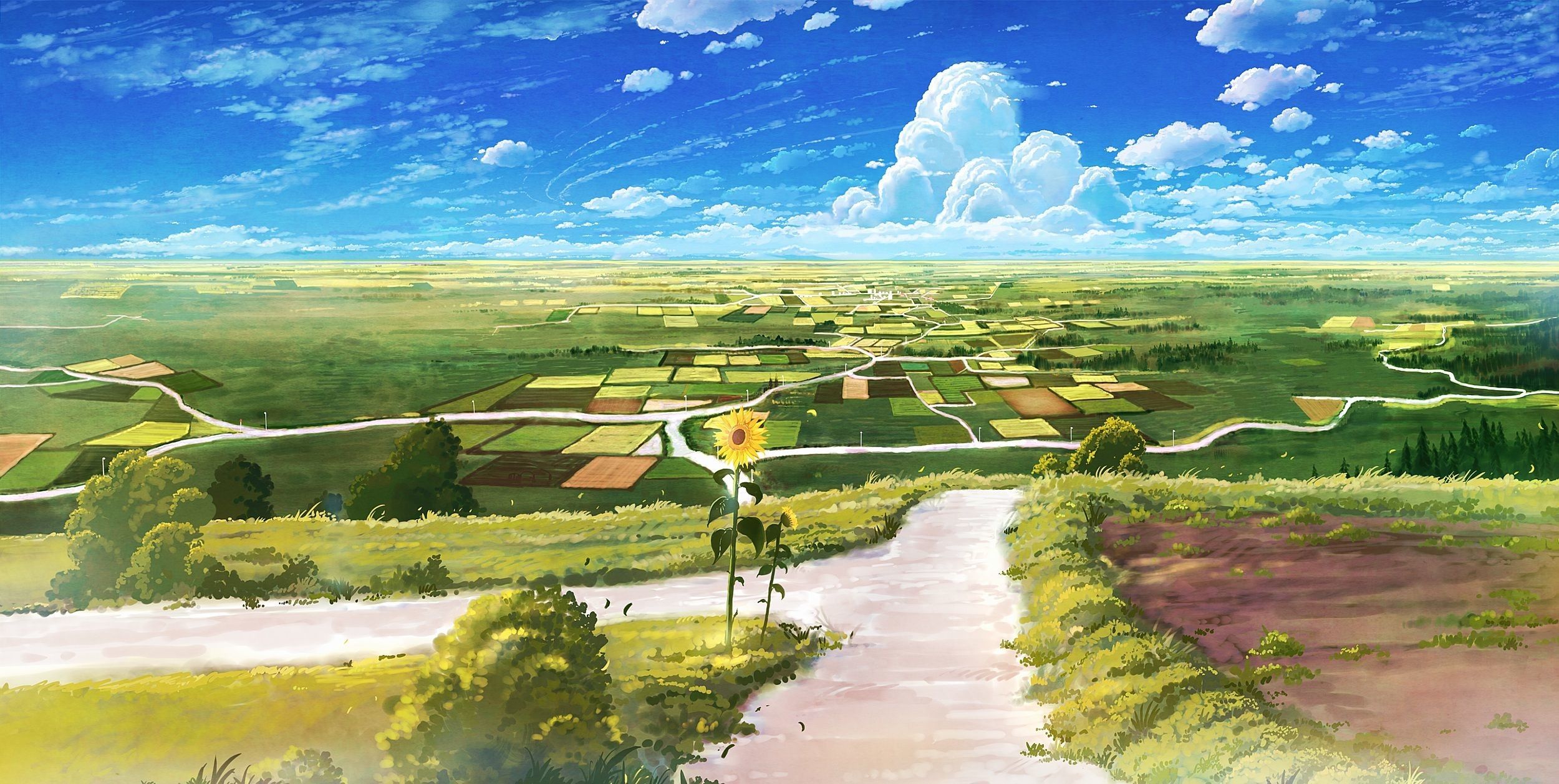 Anime Road Wallpapers Wallpaper Cave