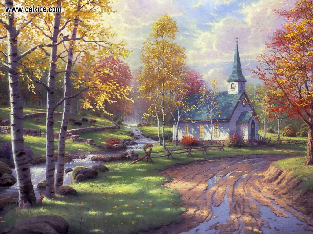 Spring Chapel Wallpapers Wallpaper Cave