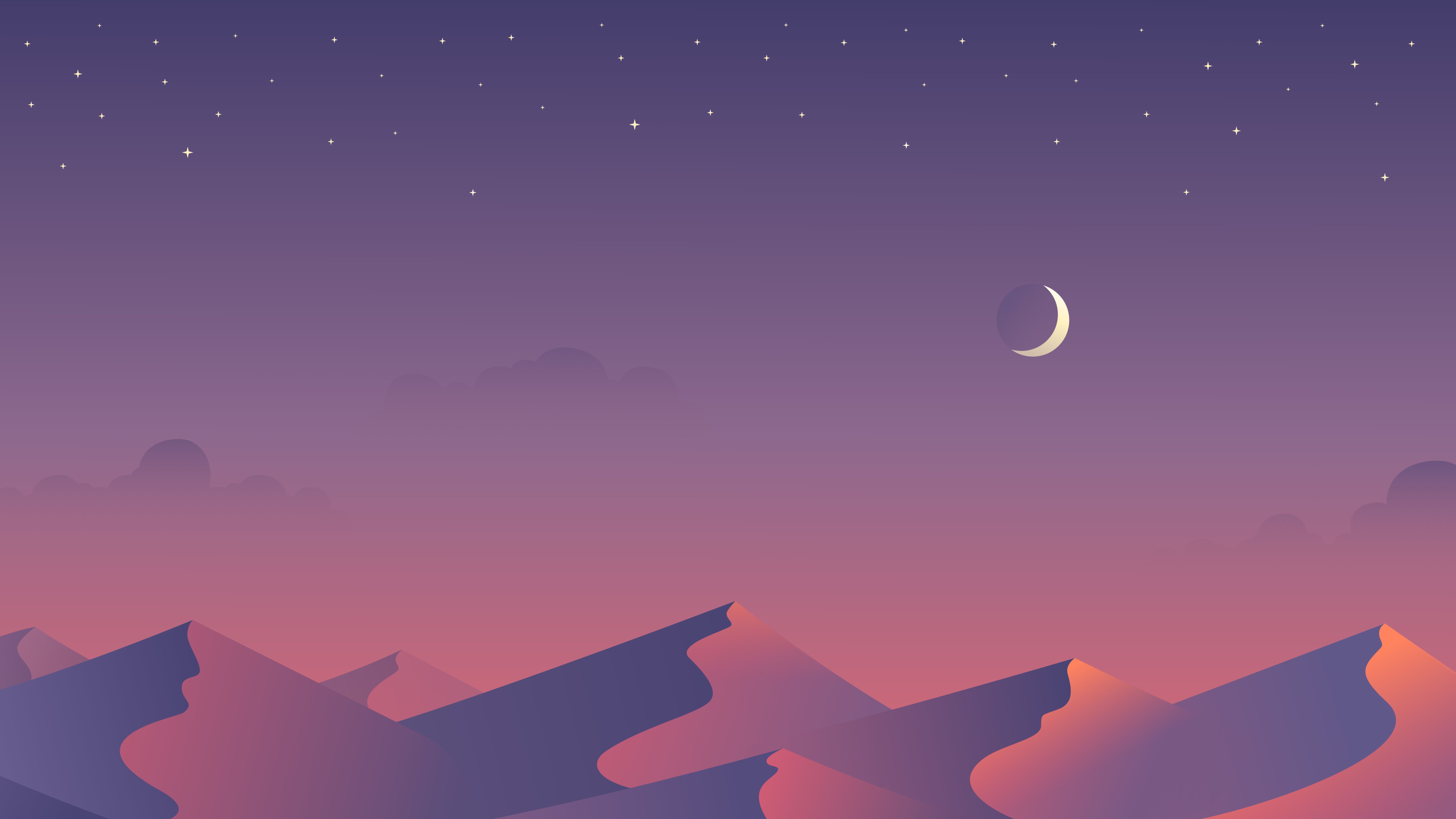 Night Minimalist Wallpapers Wallpaper Cave