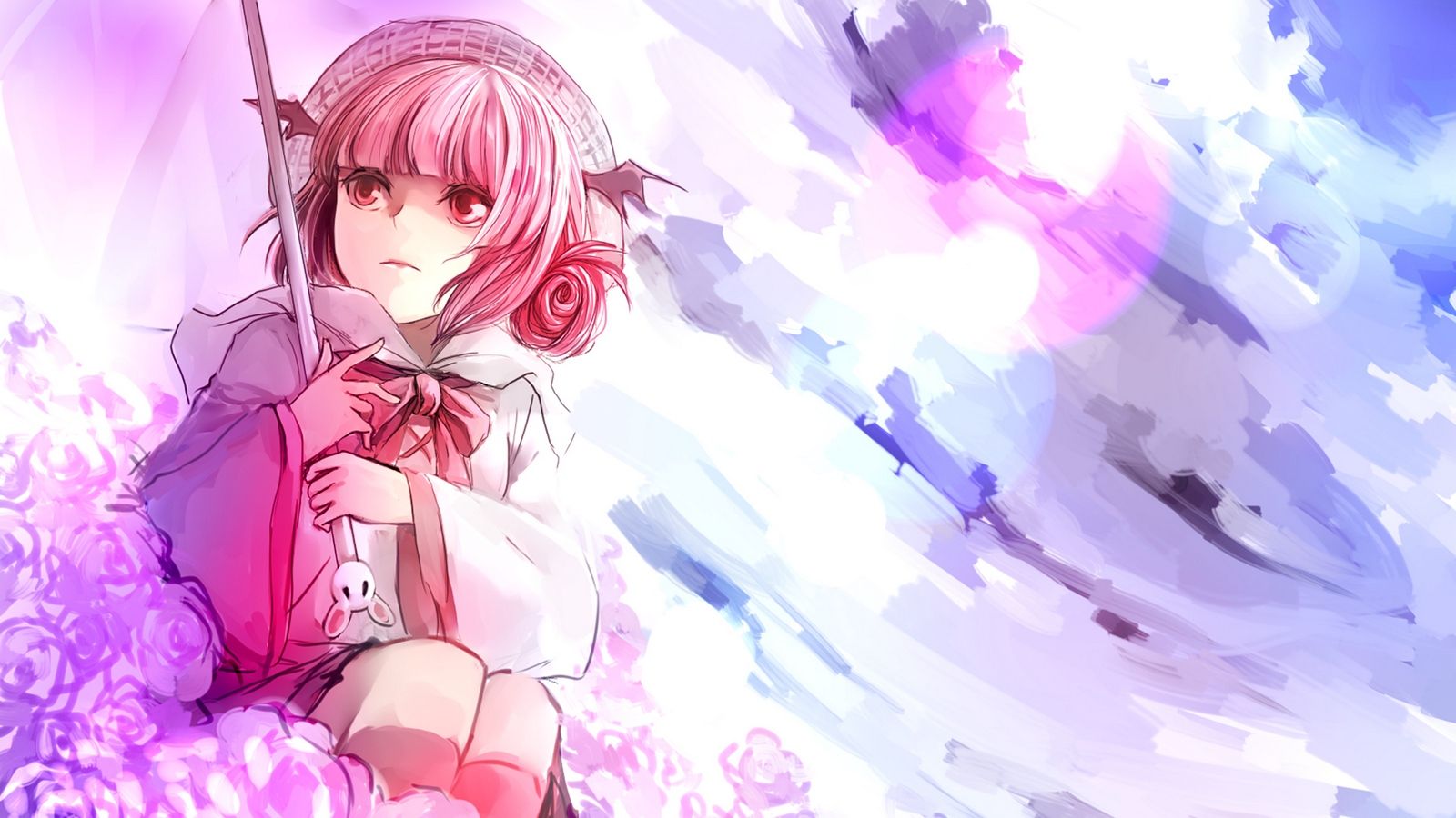 Pink Anime Girl Wallpapers Wallpaper Cave