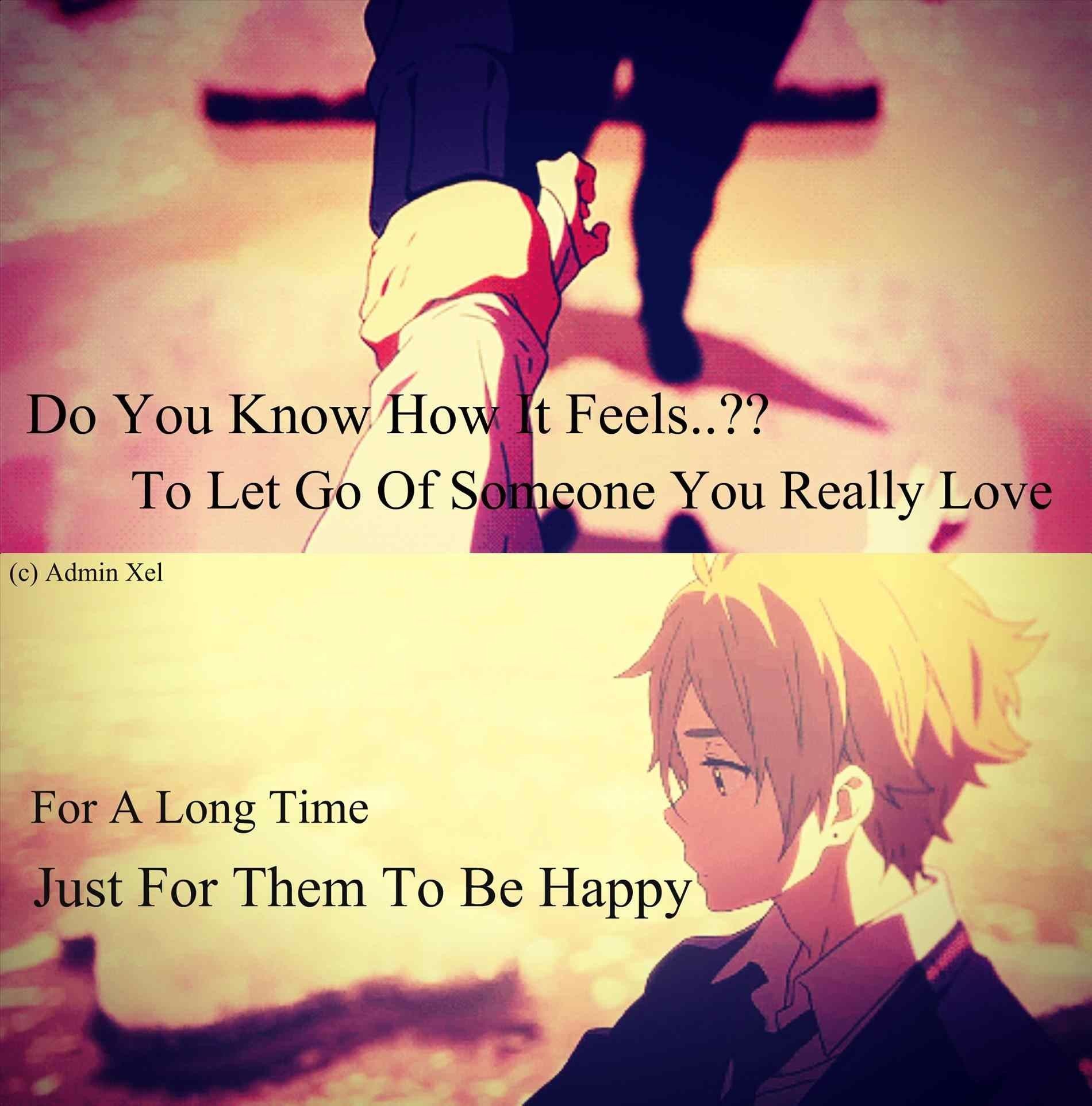 Anime Love Quotes Wallpapers Wallpaper Cave