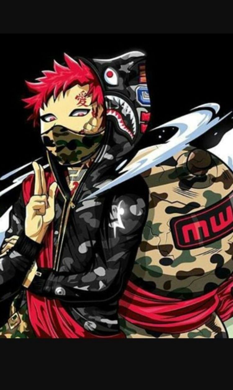 Black Anime Characters Wallpapers Wallpaper Cave