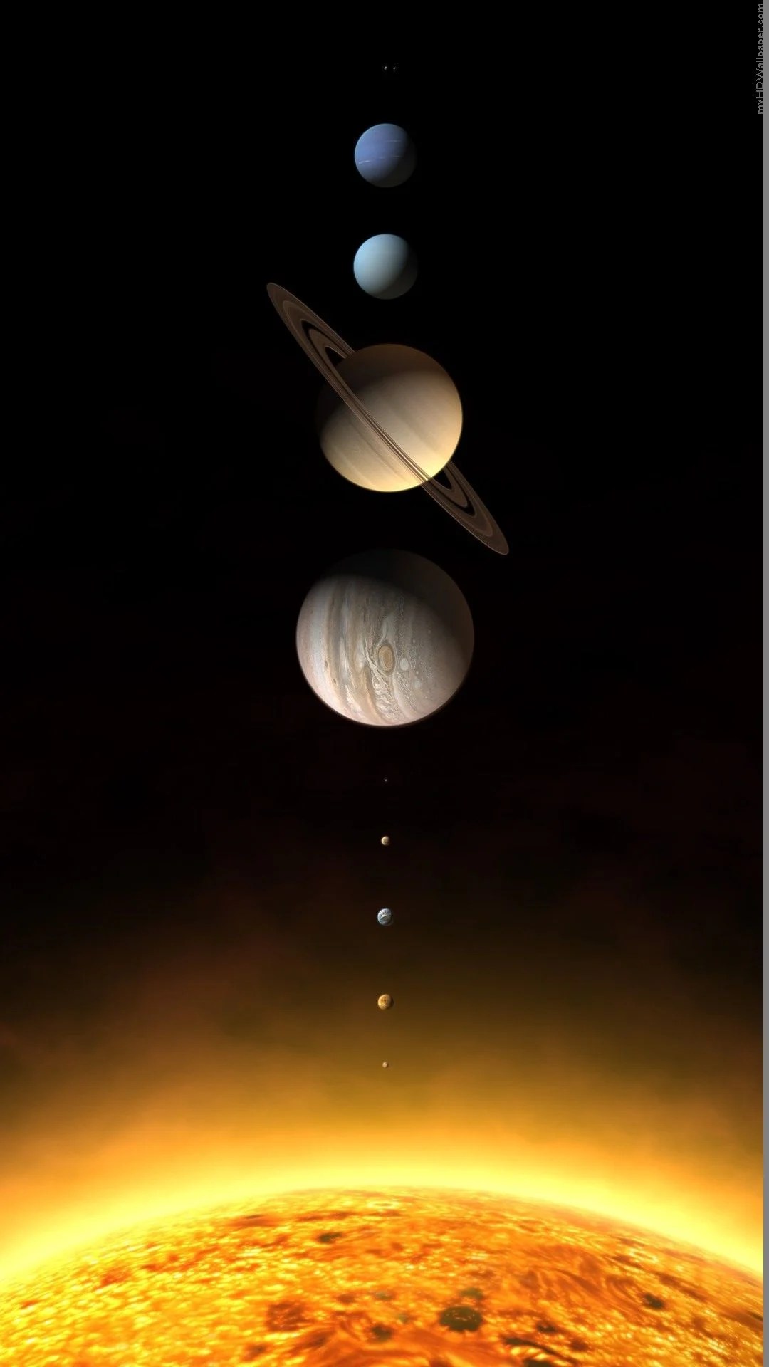 Solar System iPhone Wallpapers Wallpaper Cave