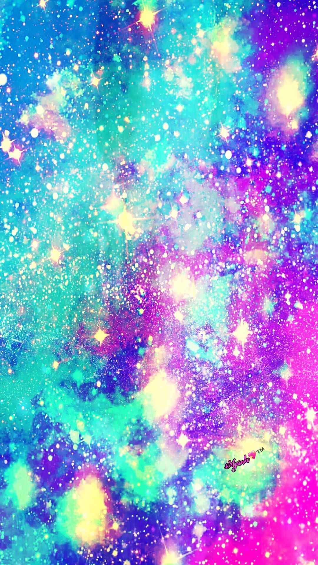 Glitter Galaxy Wallpapers Wallpaper Cave