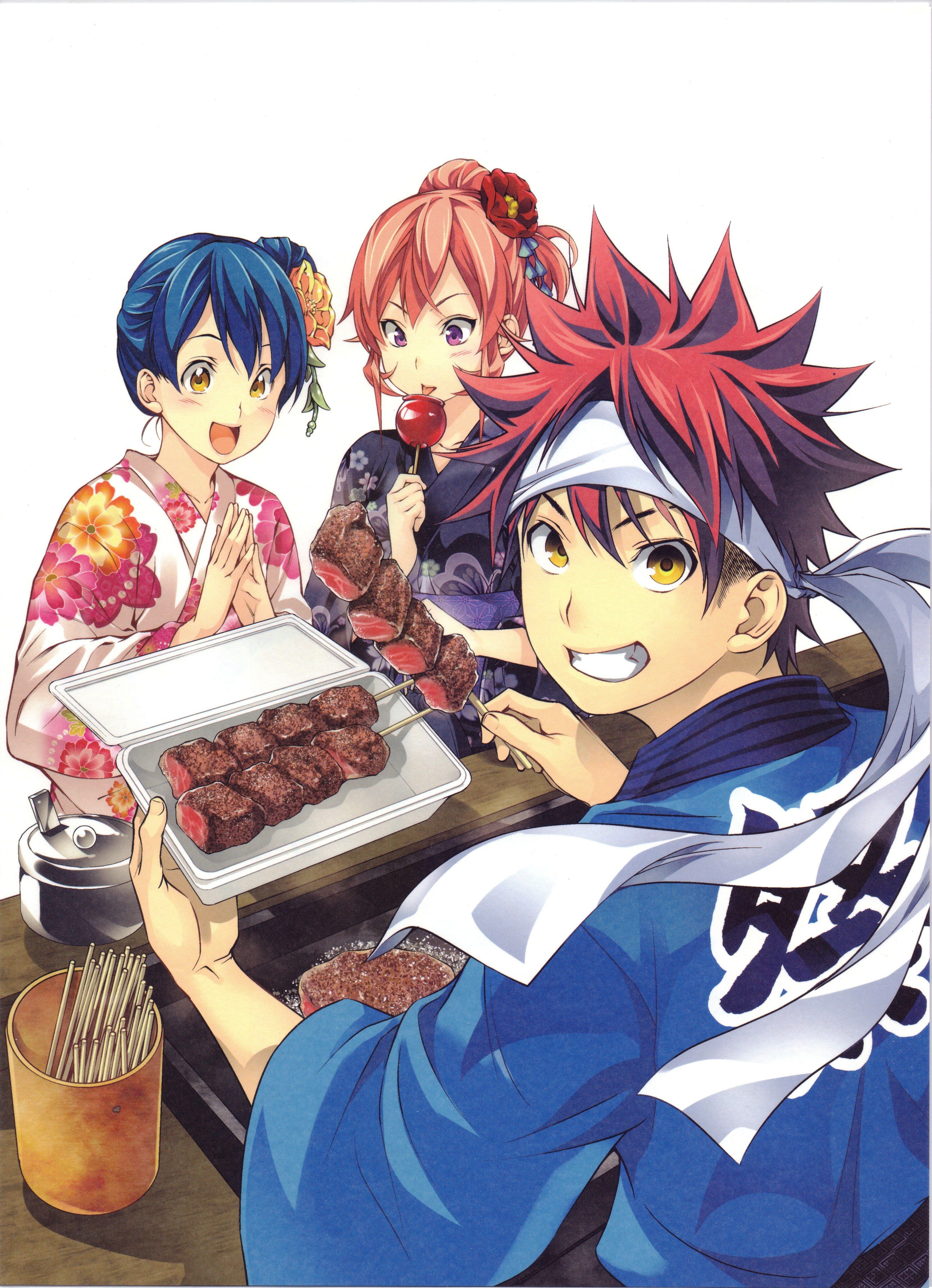 Food Wars Laptop Wallpaper