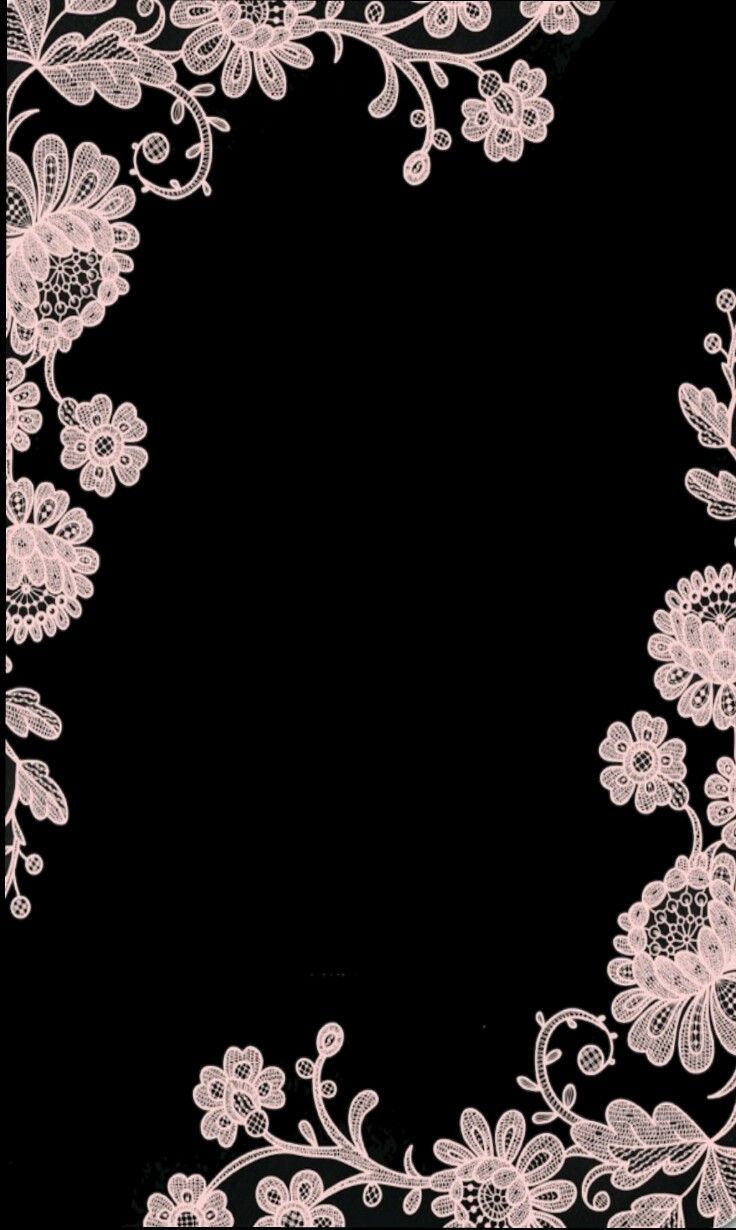 Floral Black Lace iPhone 4k Wallpapers Wallpaper Cave
