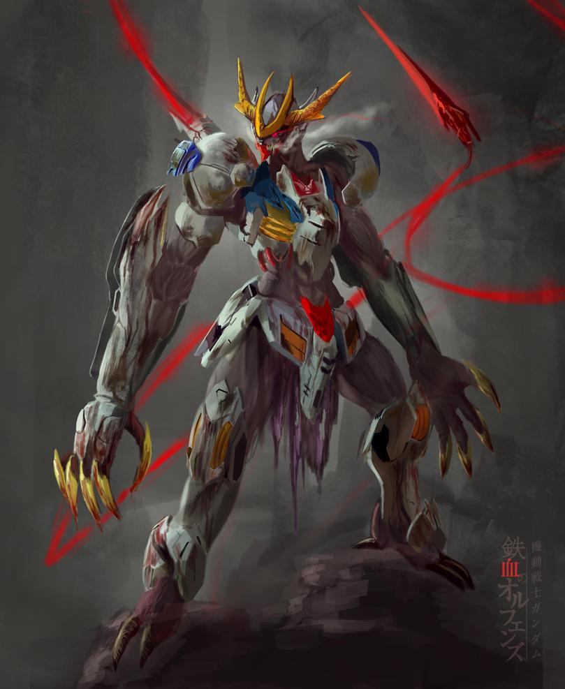 Barbatos Lupus Rex Gundam Wallpapers Wallpaper Cave