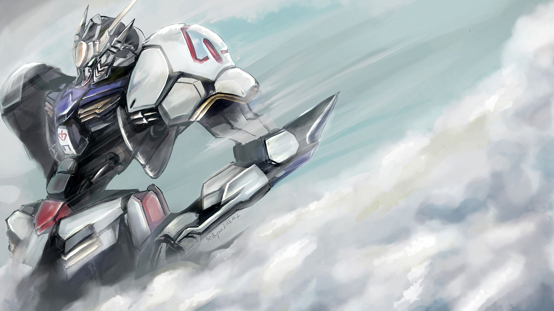 Barbatos Lupus Rex Gundam Wallpapers Wallpaper Cave